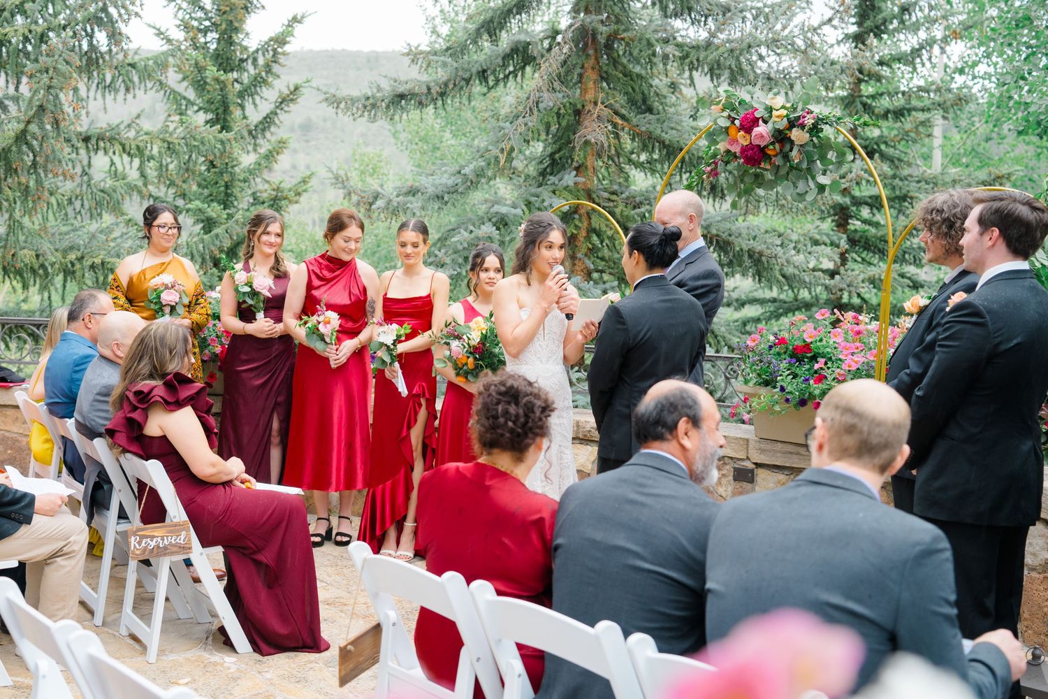 Laura and Alfredo get married in Beaver Creek