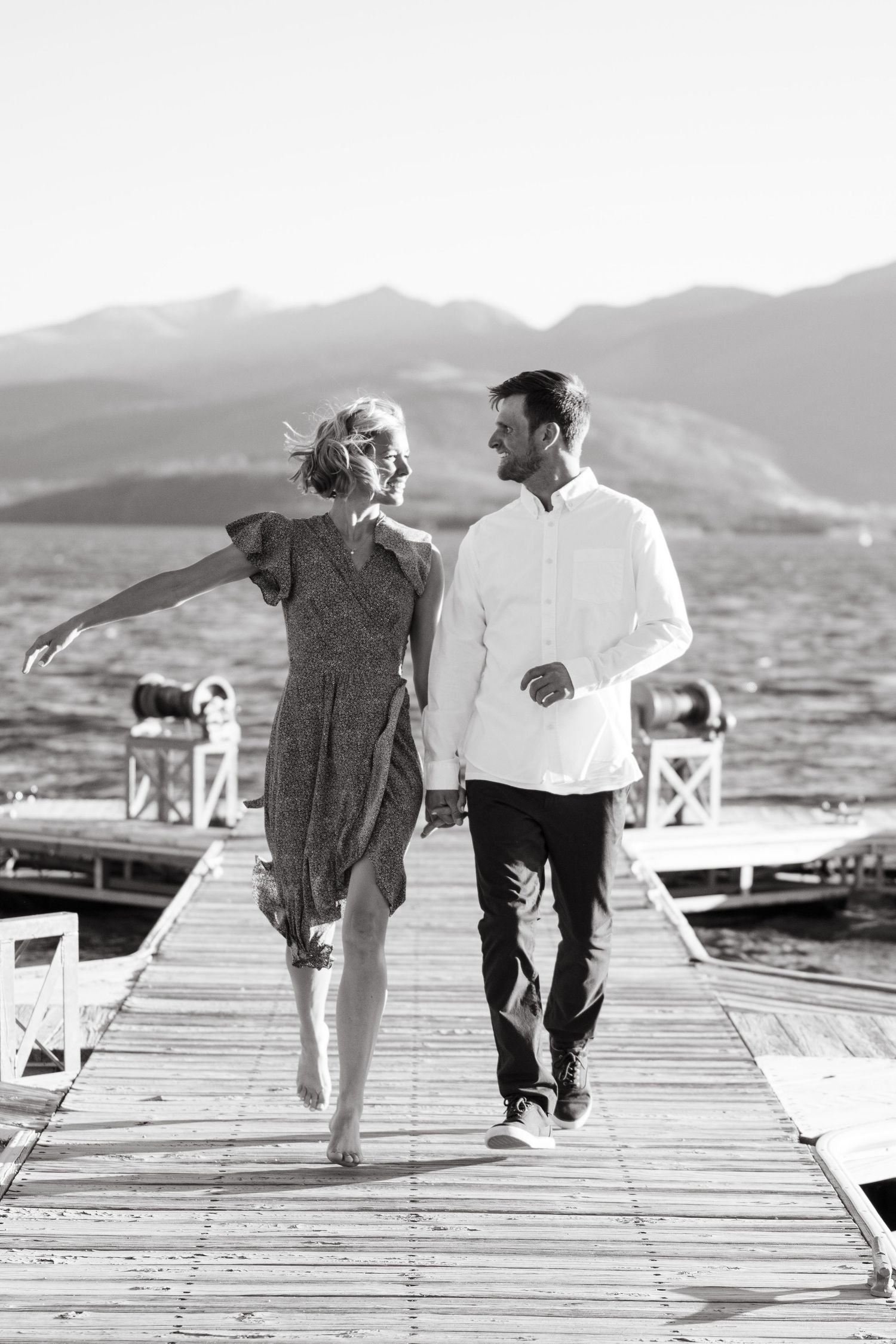dan and kate engagement photos in silverthorne, colorado
