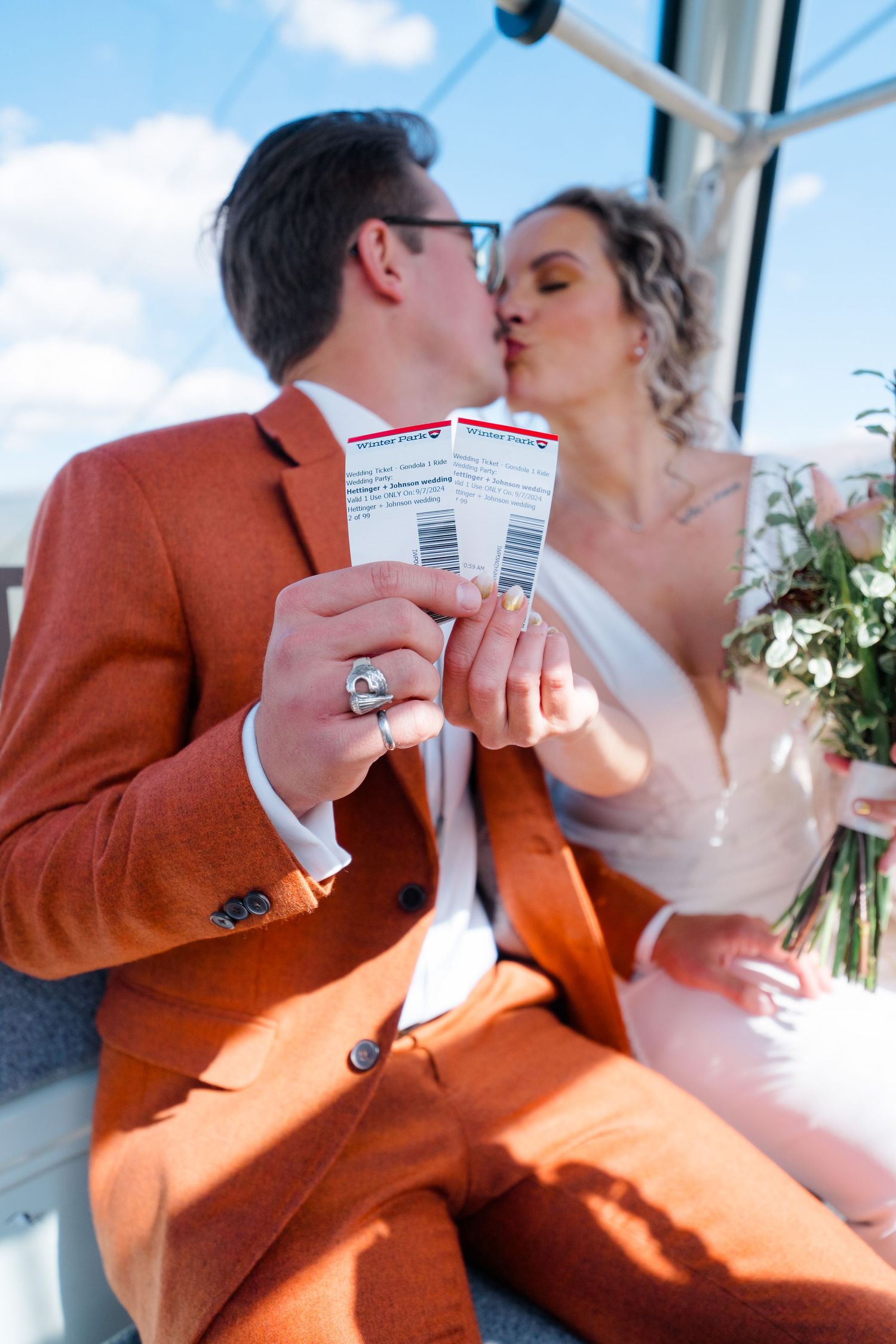 bride and groom marriage winter park