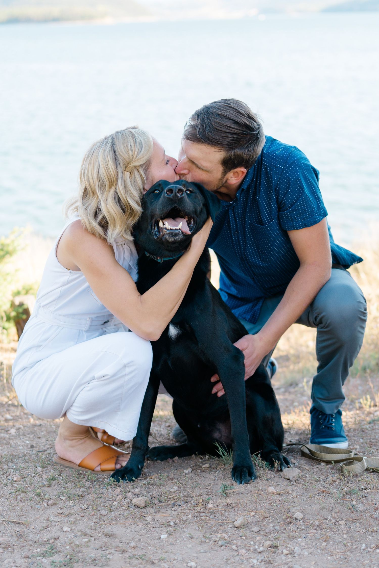 dan and kate engagement photos in silverthorne, colorado