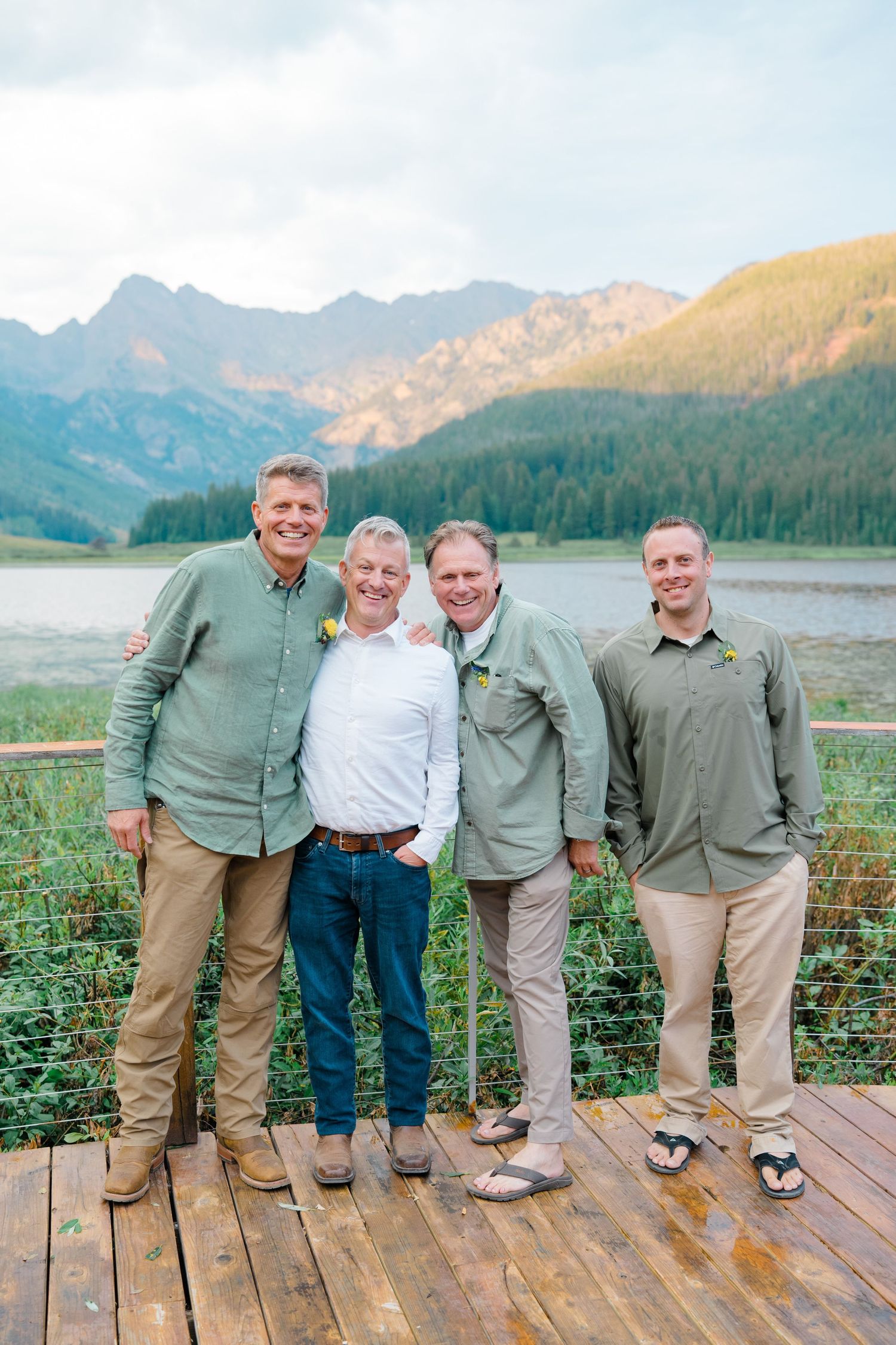 annie and david piney river ranch wedding