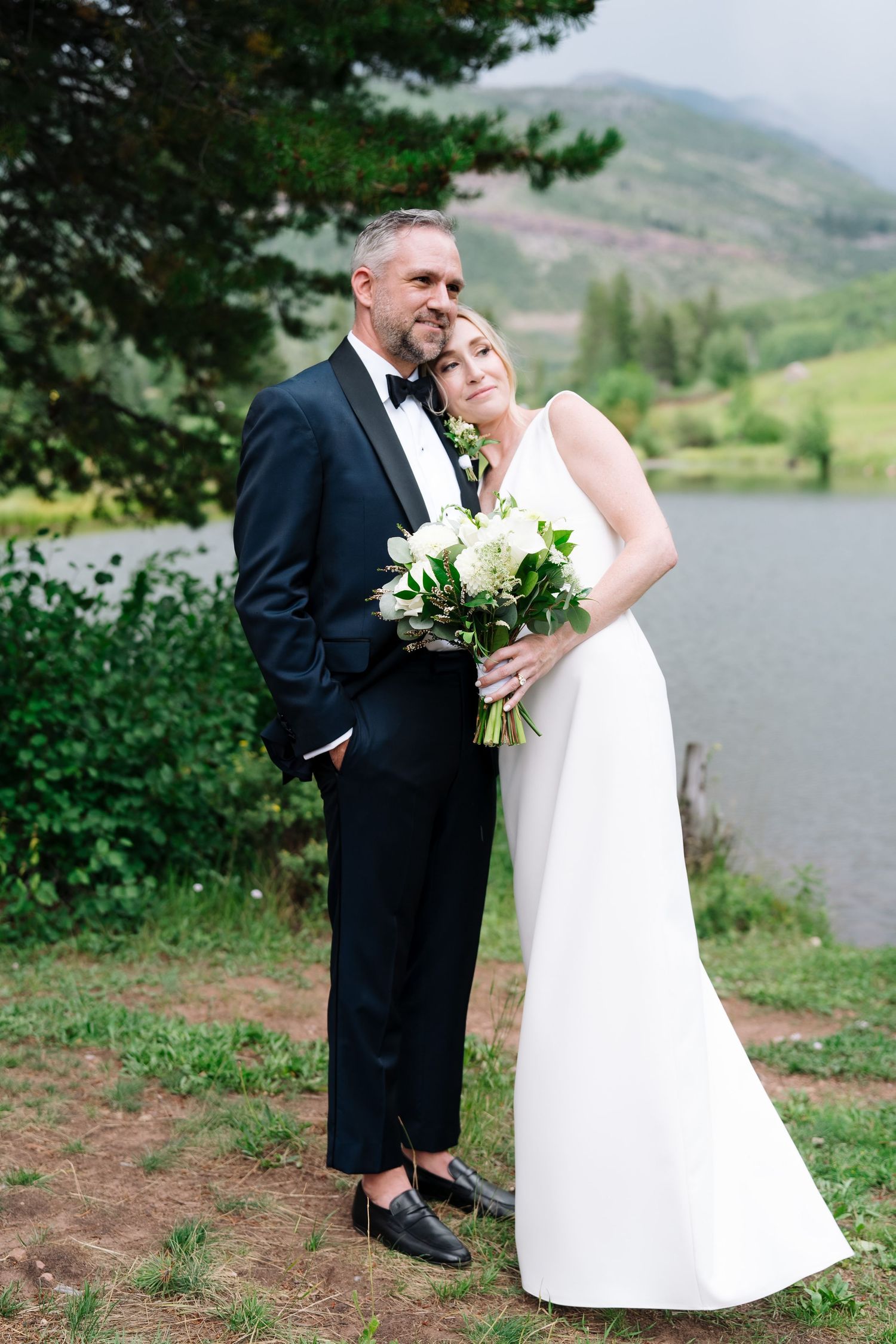 wedding in vail colorado mountains