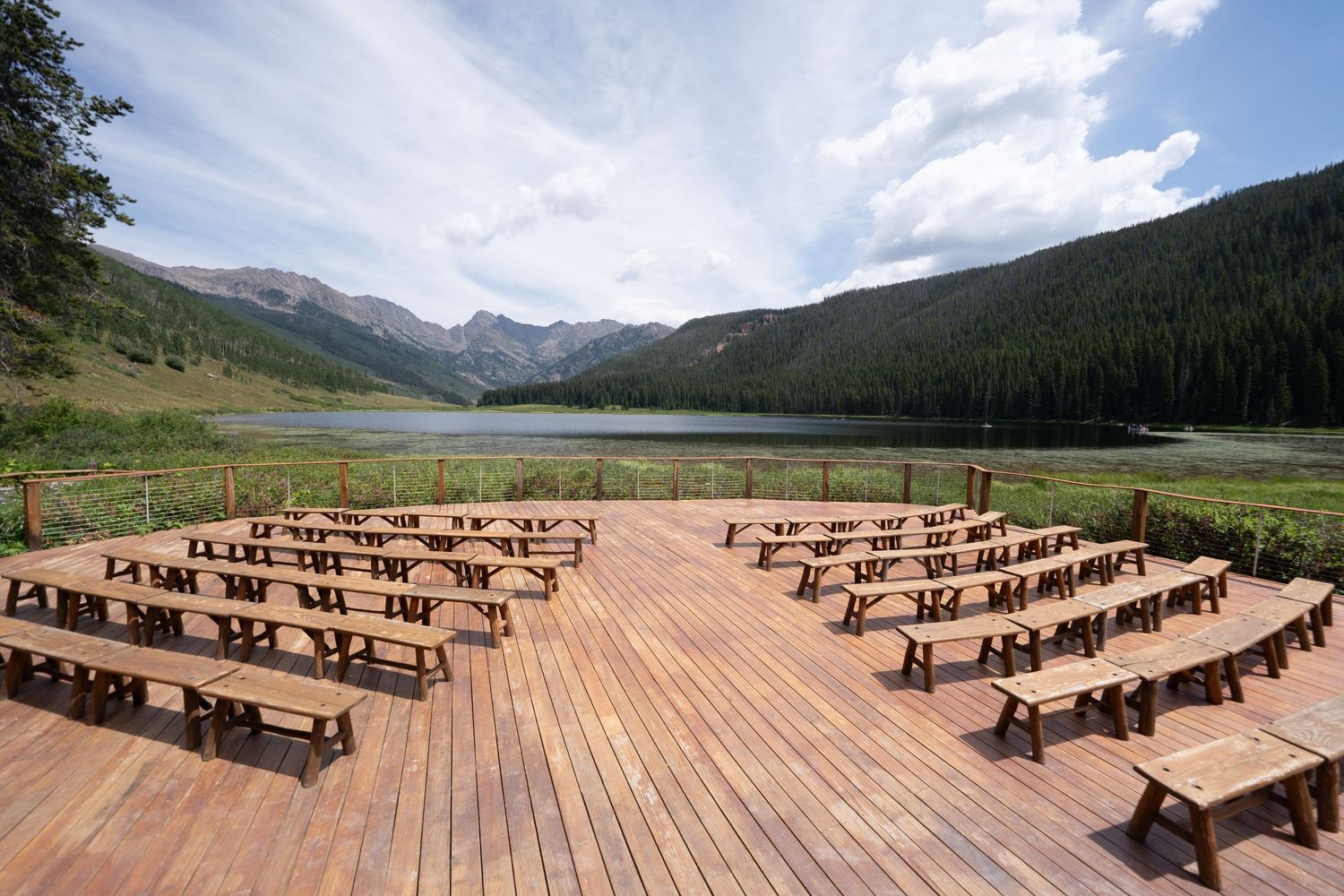 piney river ranch wedding