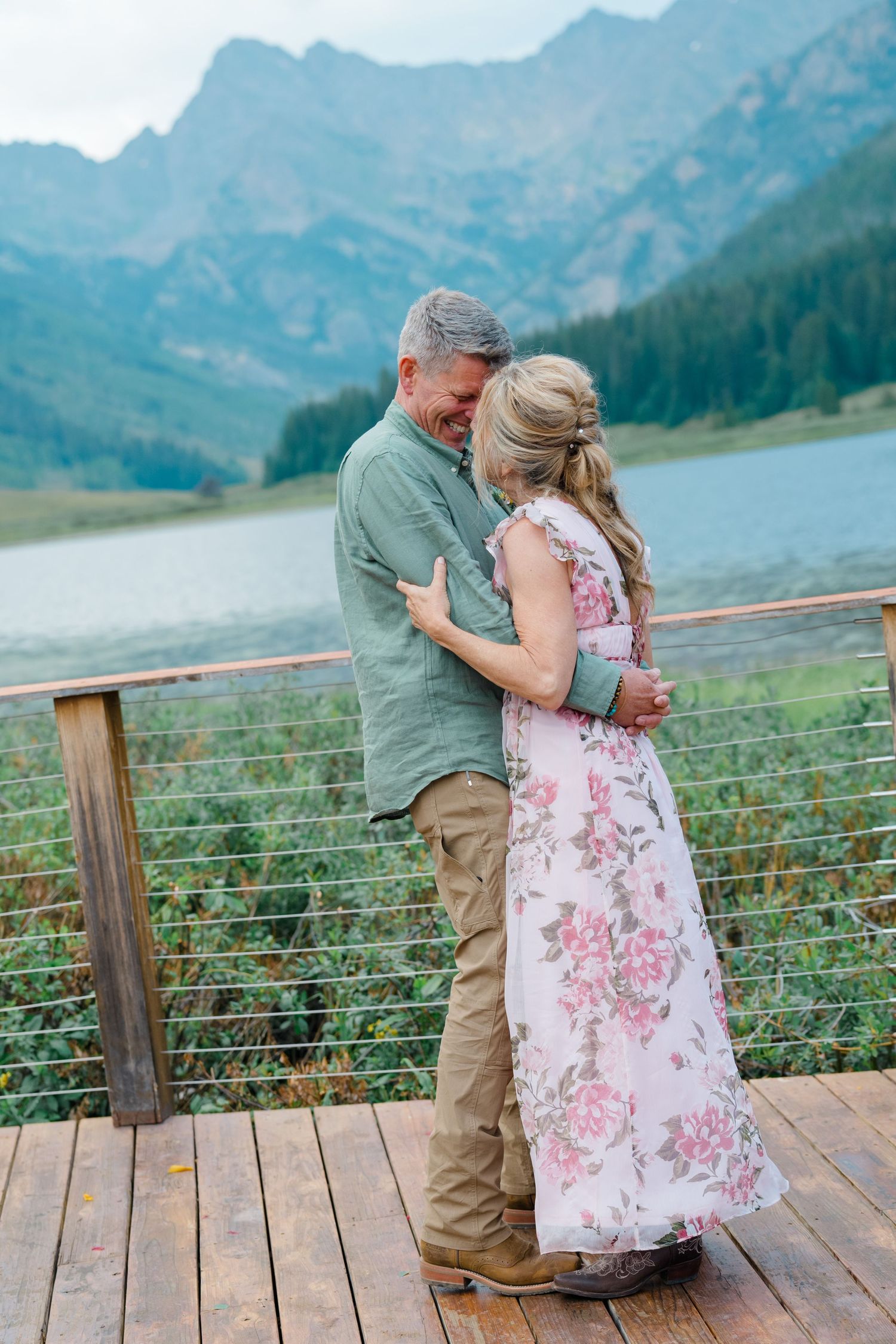 annie and david piney river ranch wedding