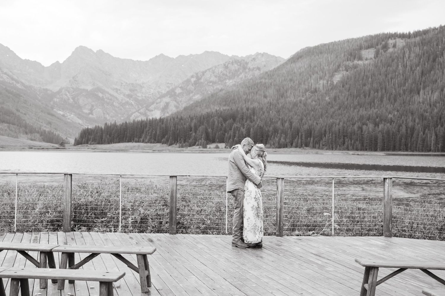 annie and david piney river ranch wedding