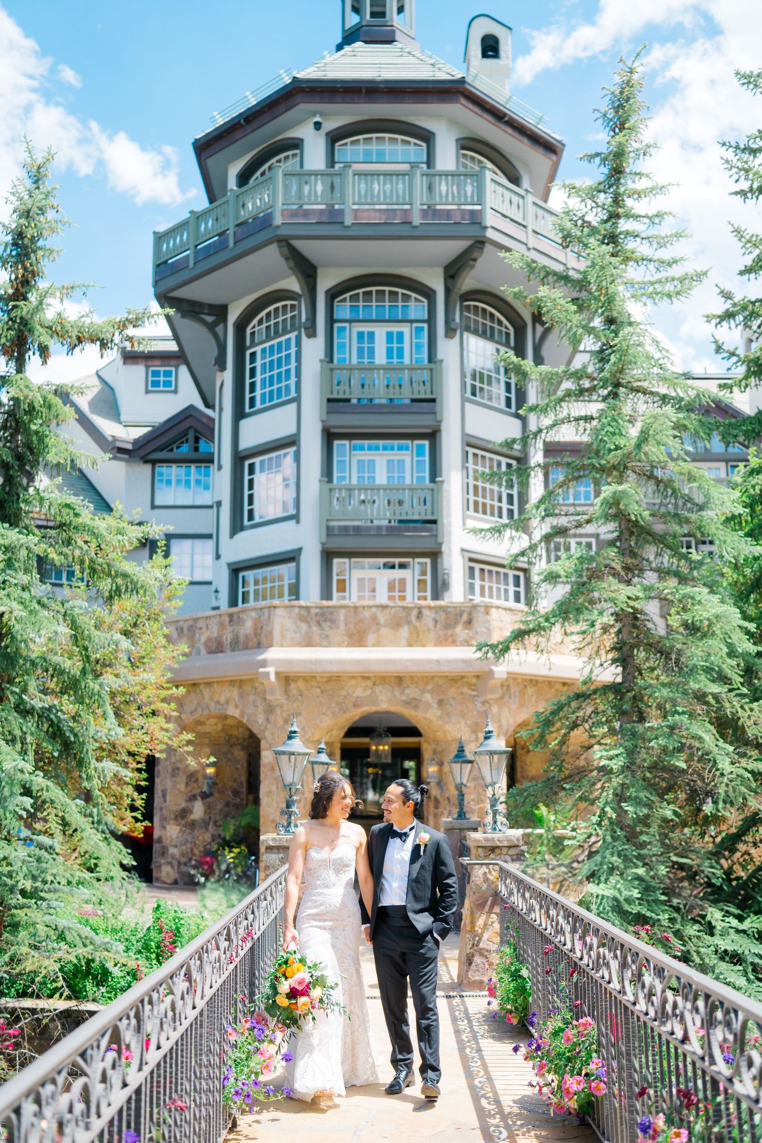 Laura and Alfredo get married in Beaver Creek