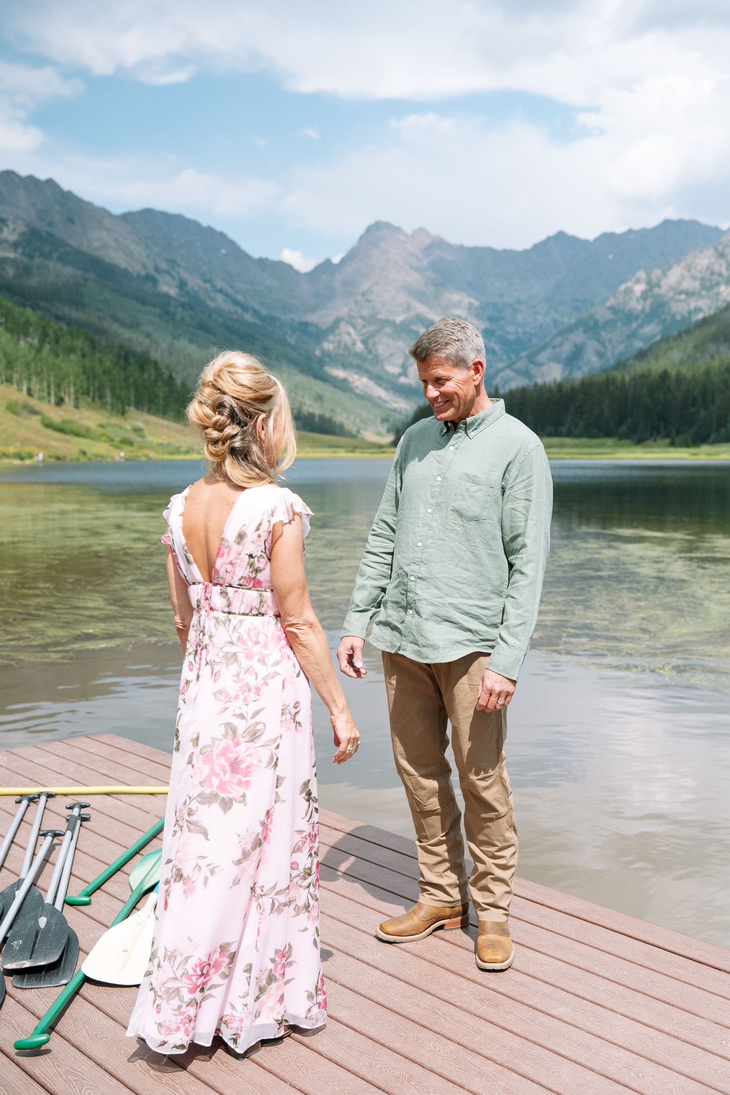 annie and david piney river ranch wedding