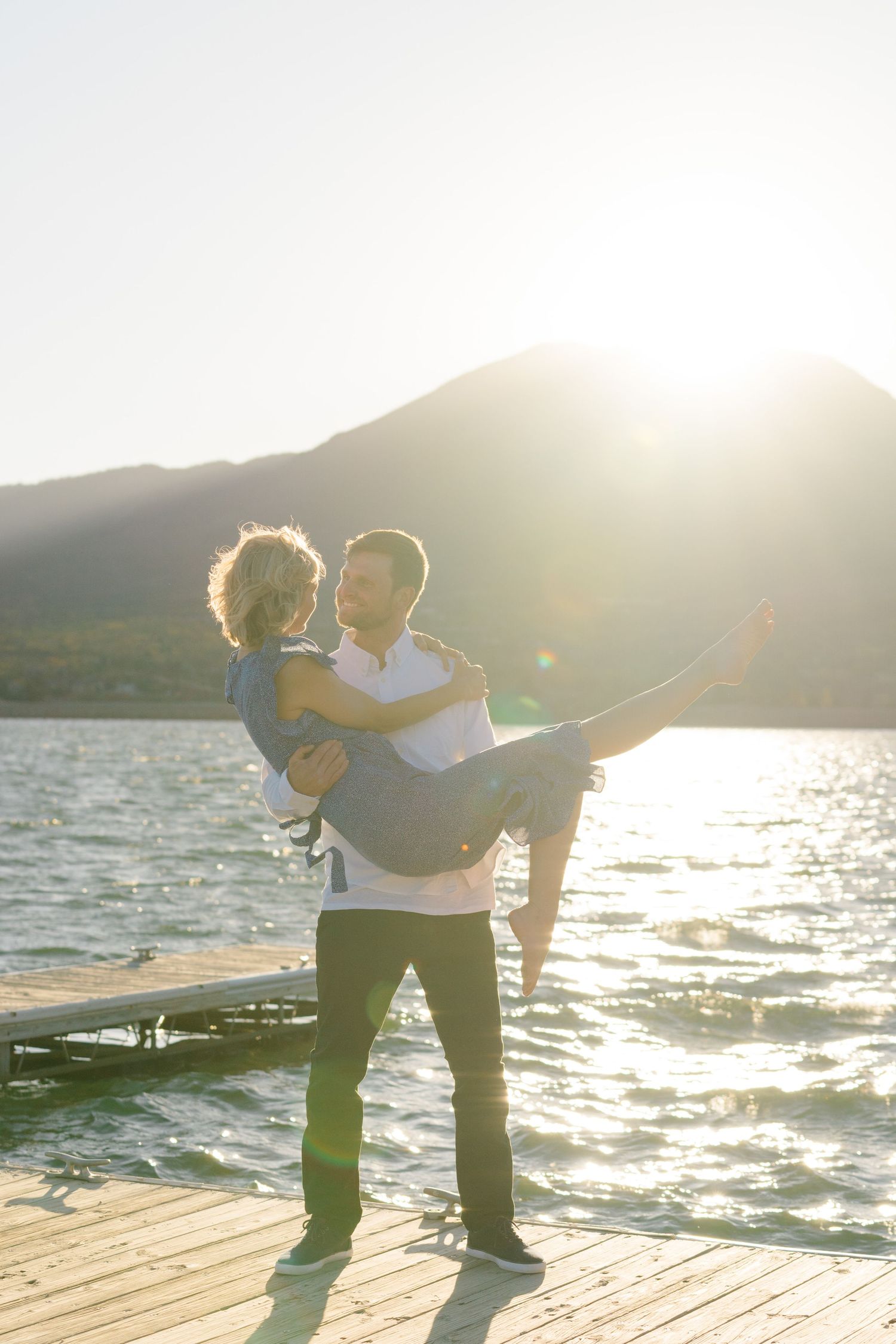 dan and kate engagement photos in silverthorne, colorado