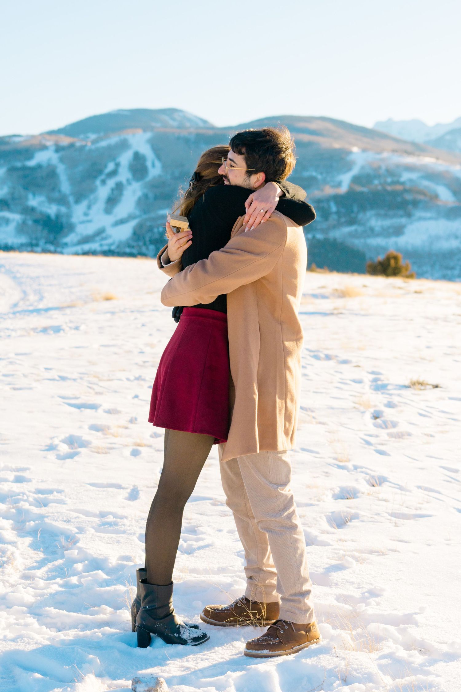 mountain proposal in vail, colorado