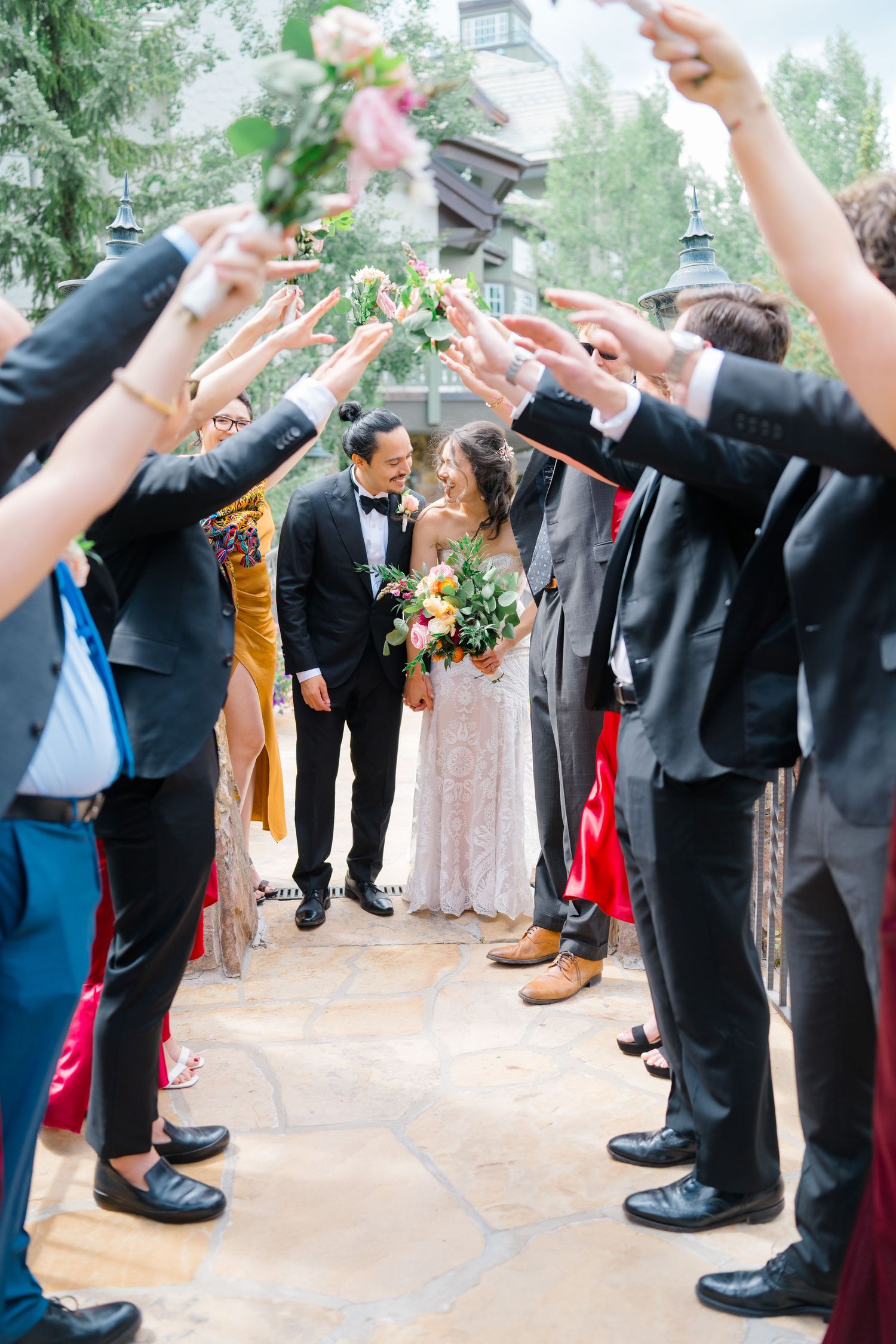 Laura and Alfredo get married in Beaver Creek