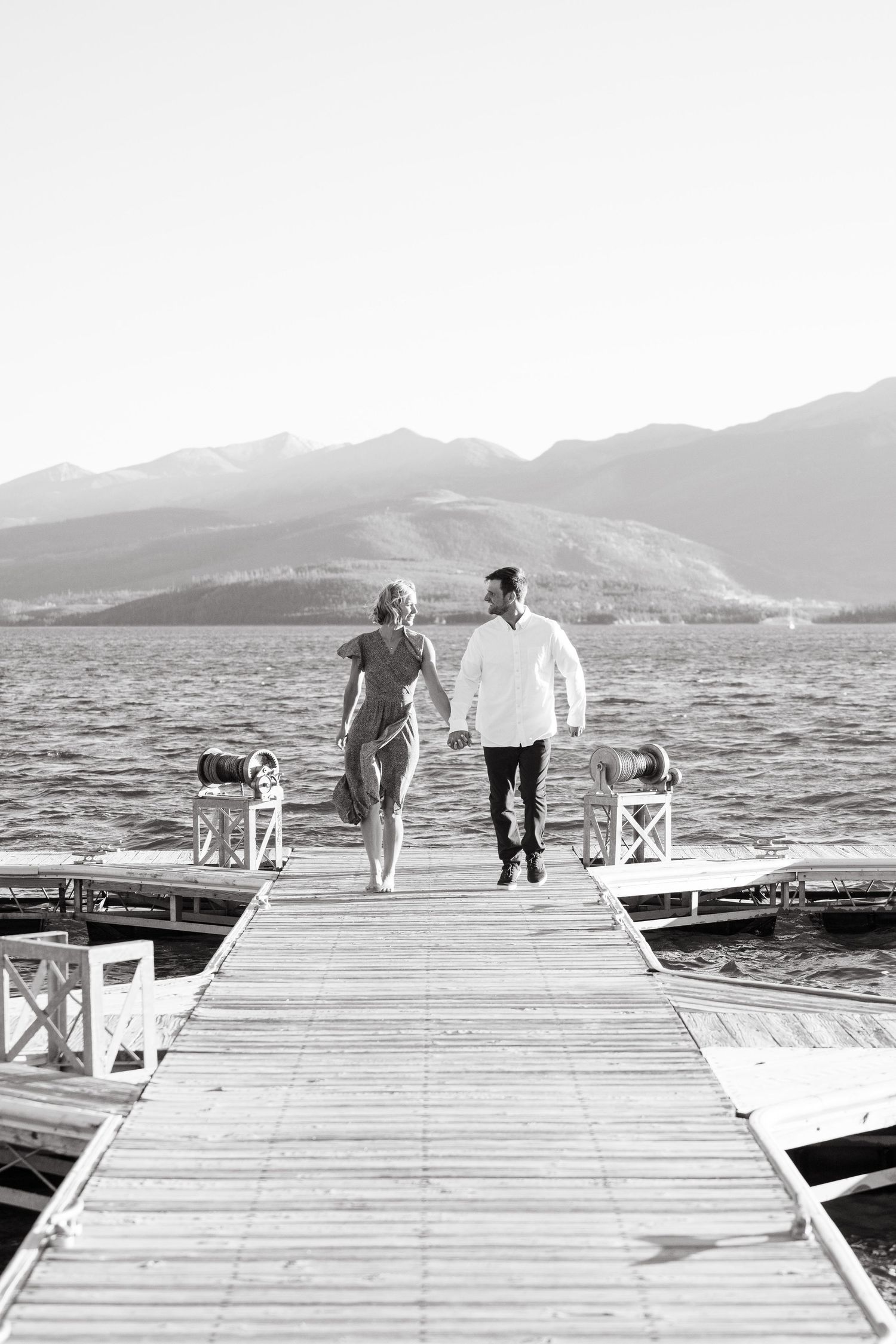 dan and kate engagement photos in silverthorne, colorado