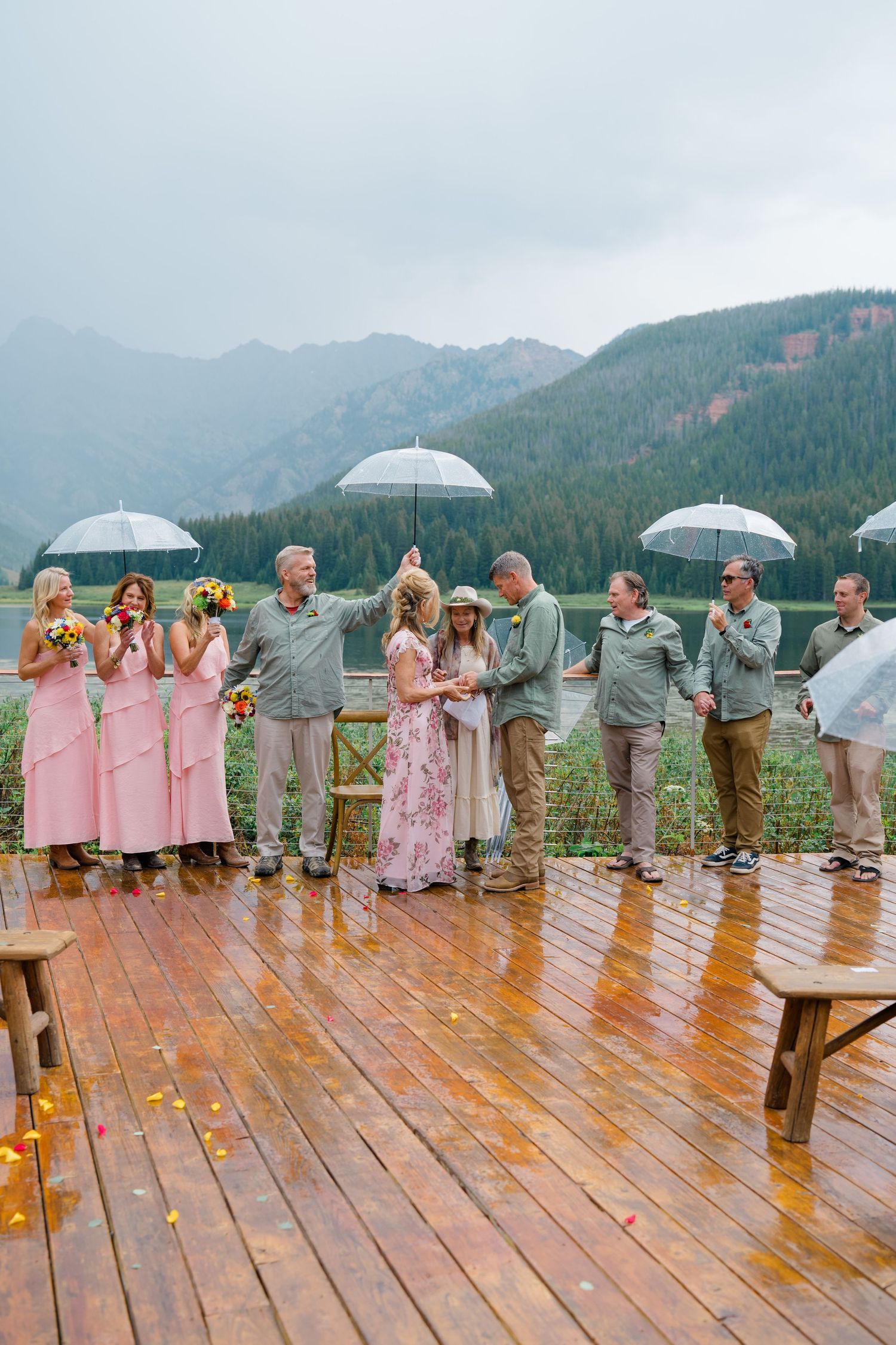 annie and david piney river ranch wedding