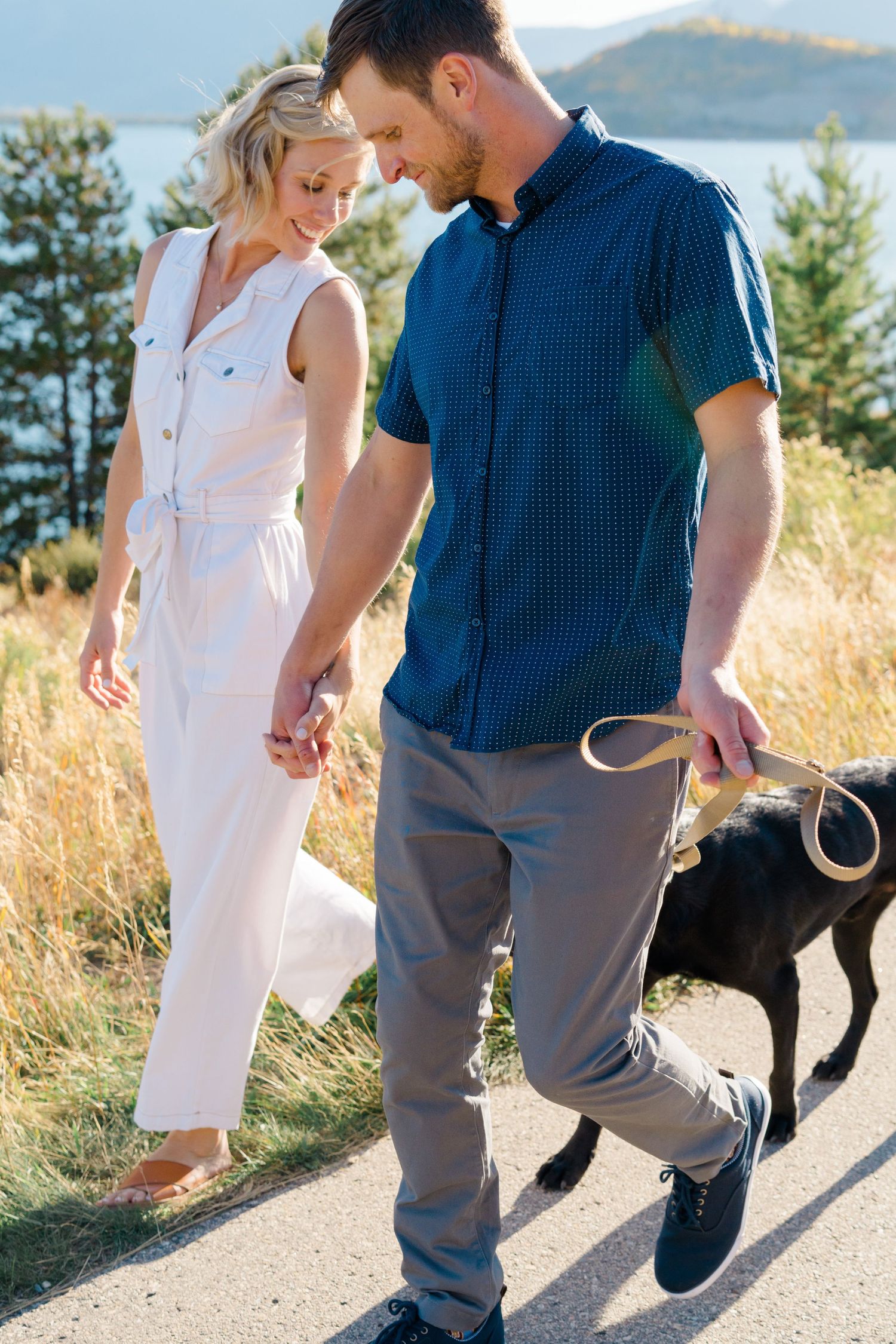 dan and kate engagement photos in silverthorne, colorado