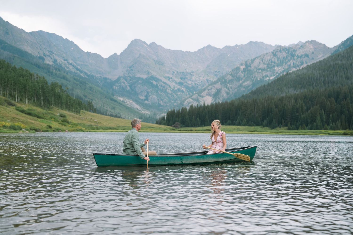 annie and david piney river ranch wedding