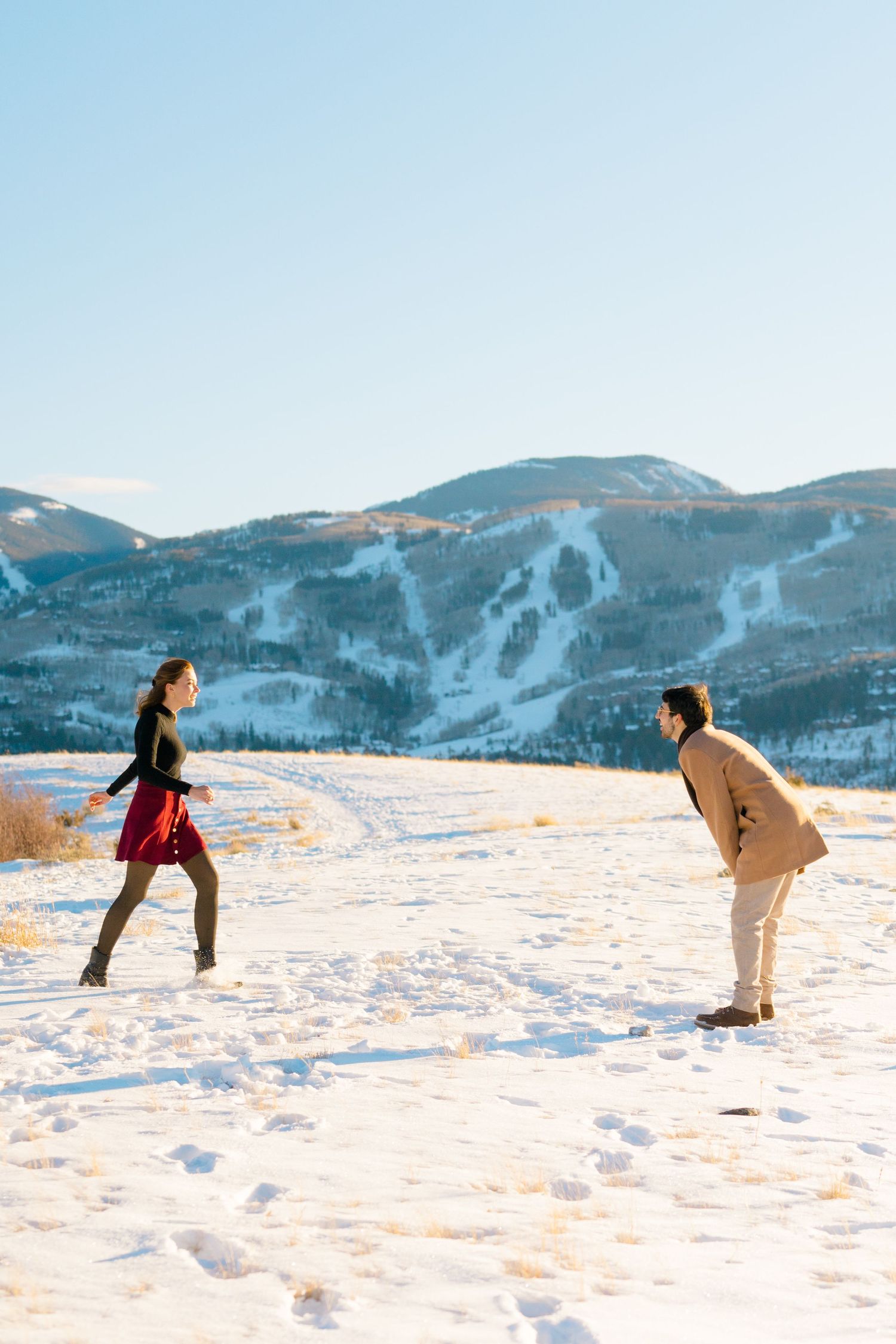 mountain proposal in vail, colorado