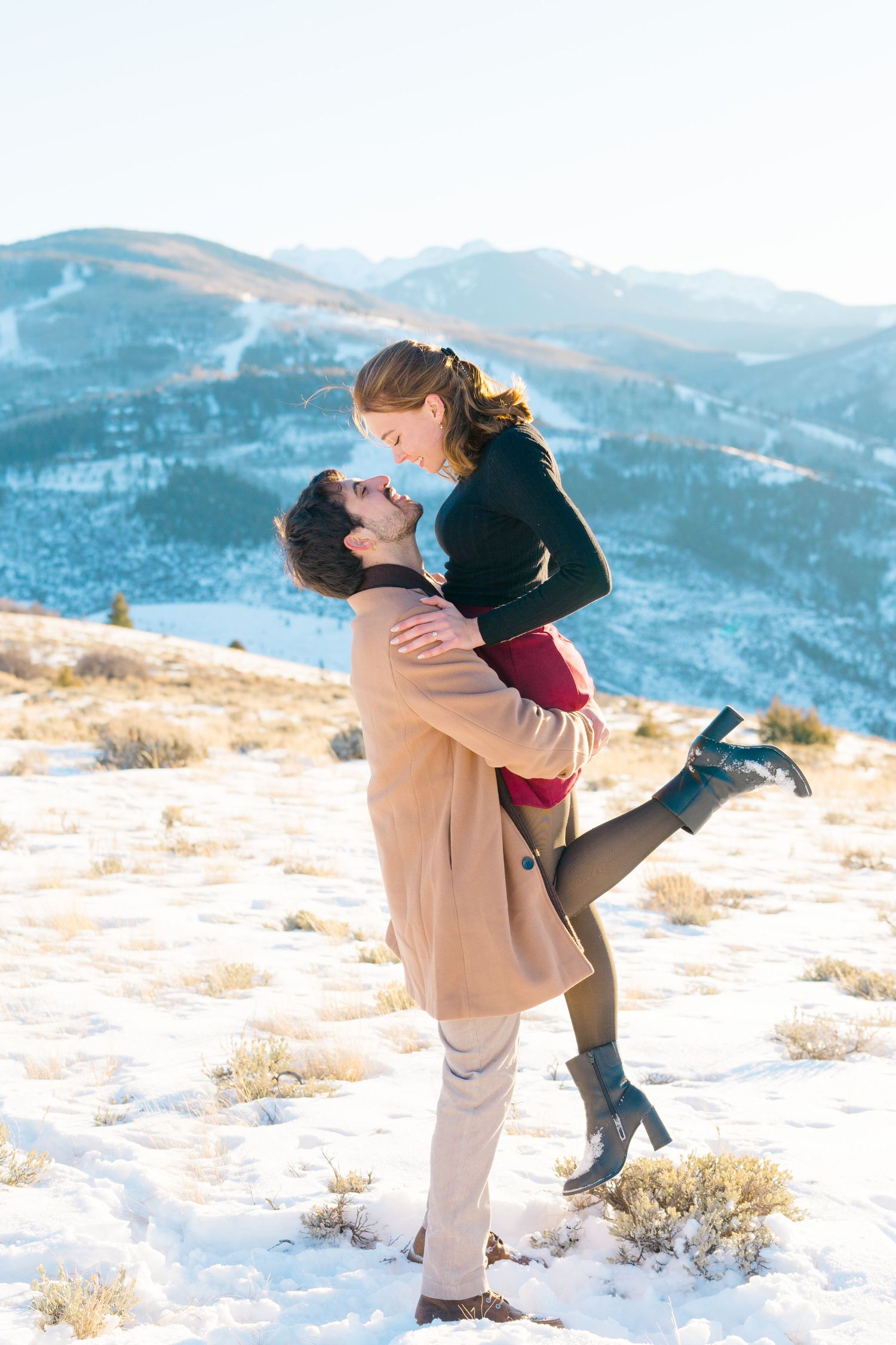 mountain proposal in vail, colorado