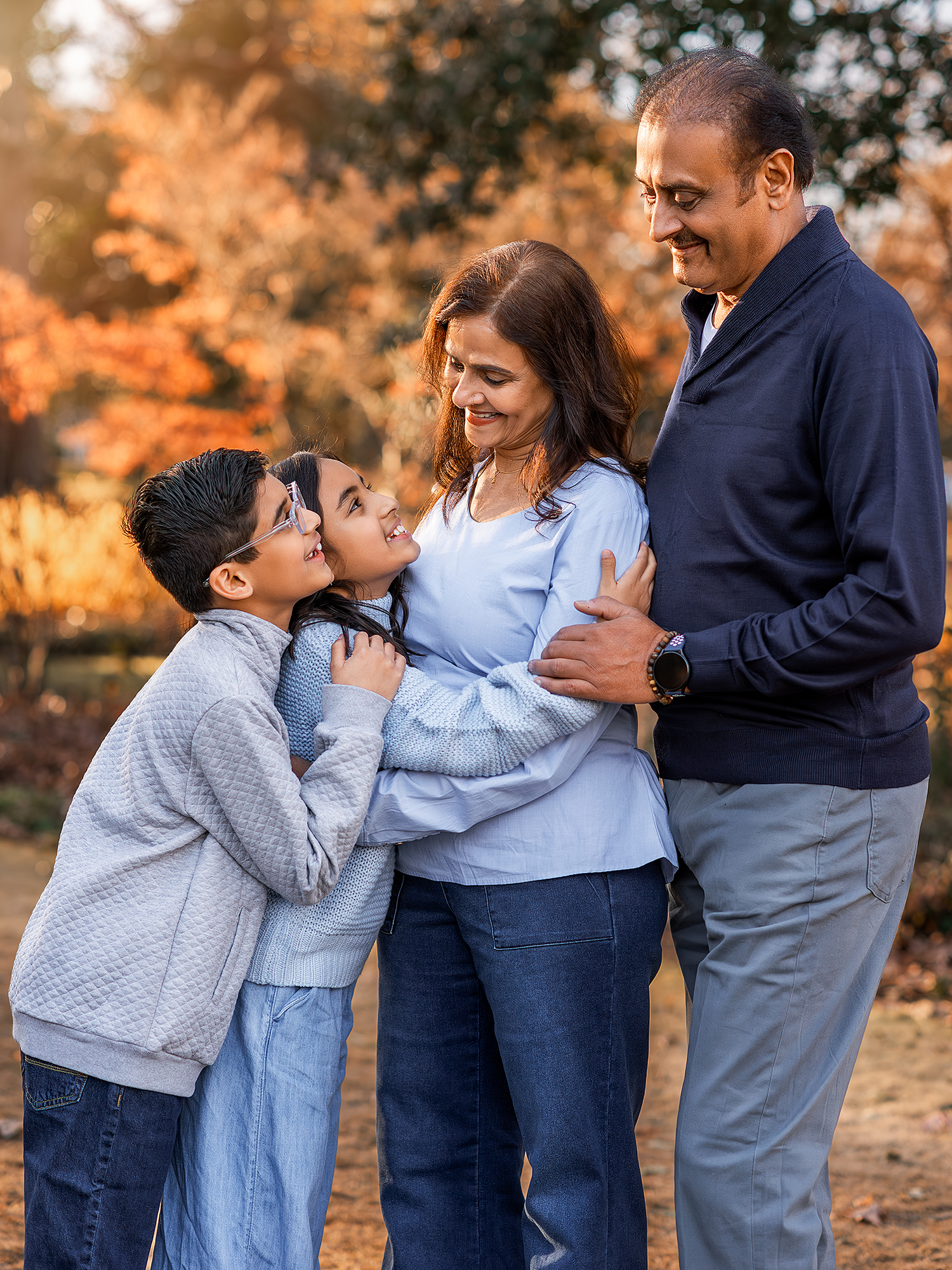 Family session, Raleigh, NC, Fall Mini