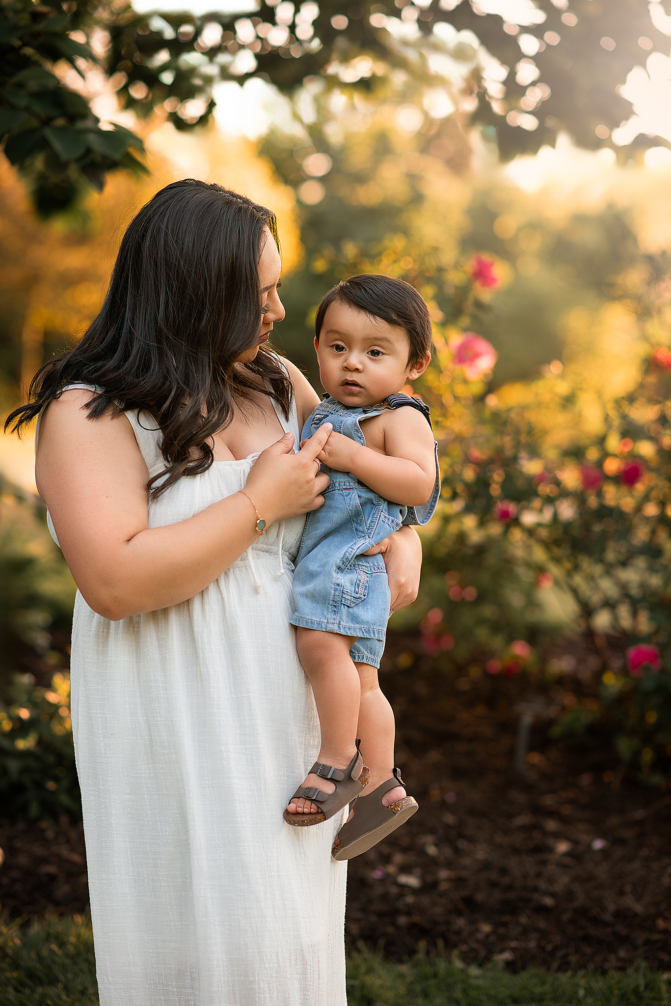 Spring Session, family session, Raleigh, NC, JC Raulston Arboretum.
