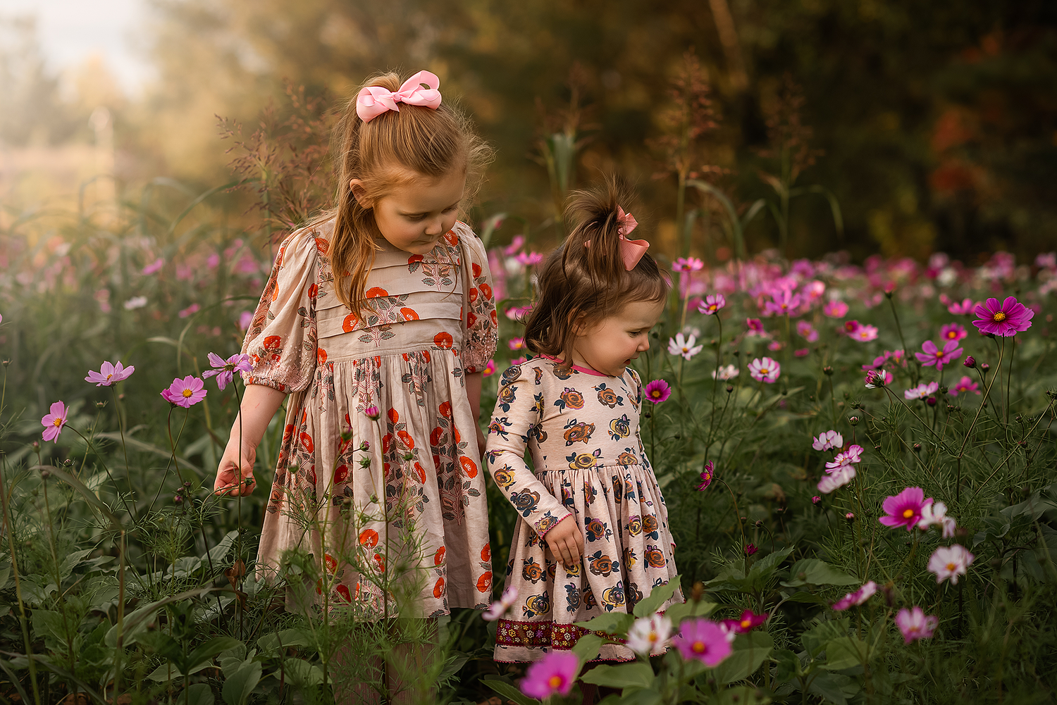Family session, Raleigh, NC, Fall session.