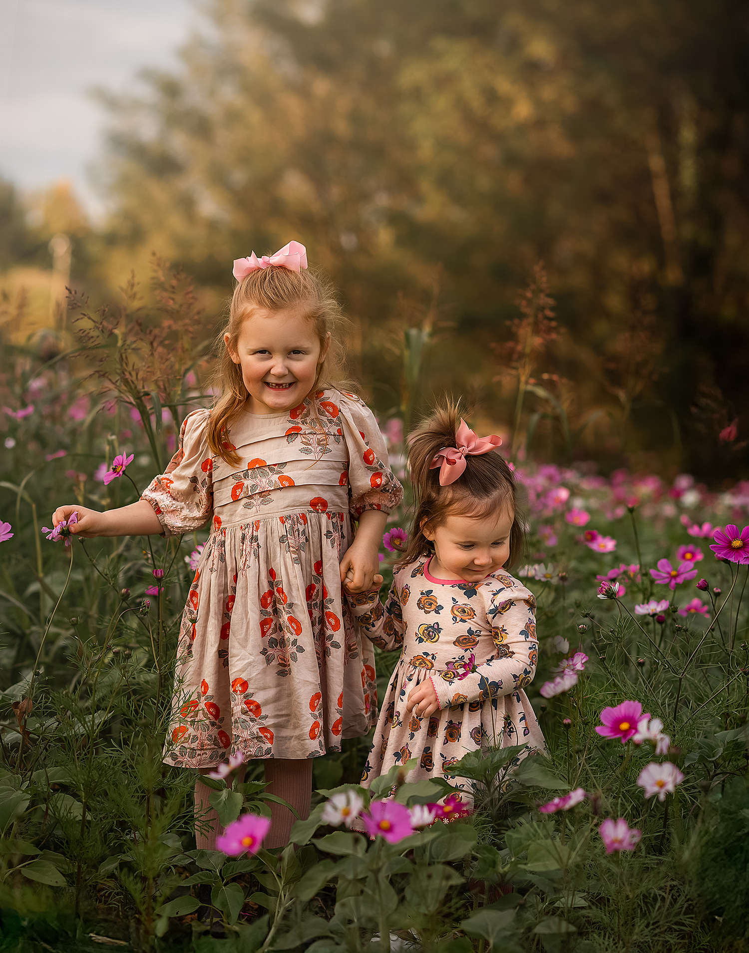 Family session, Raleigh, NC, Fall session.