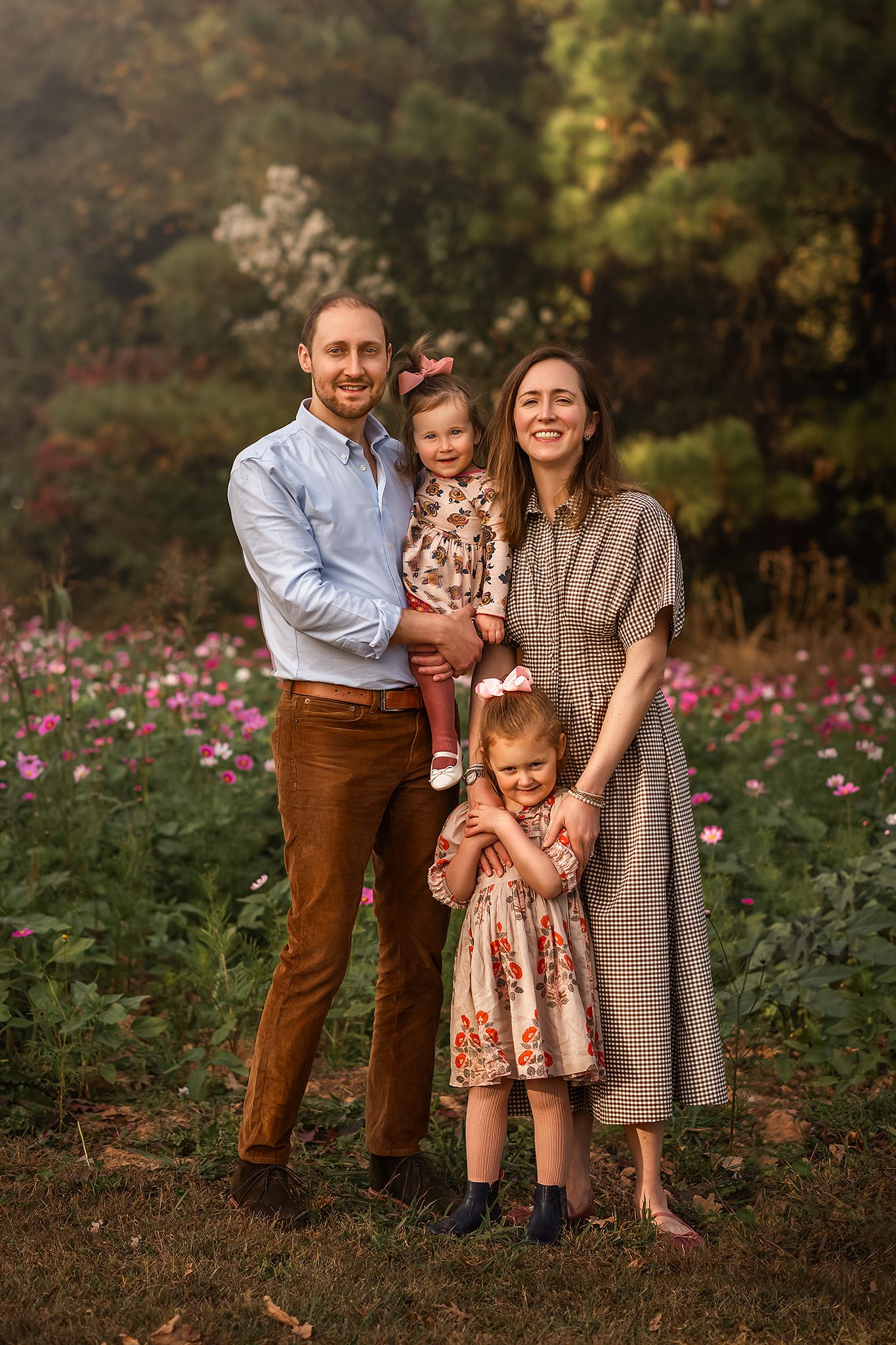 Family session, Raleigh, NC, Fall session.
