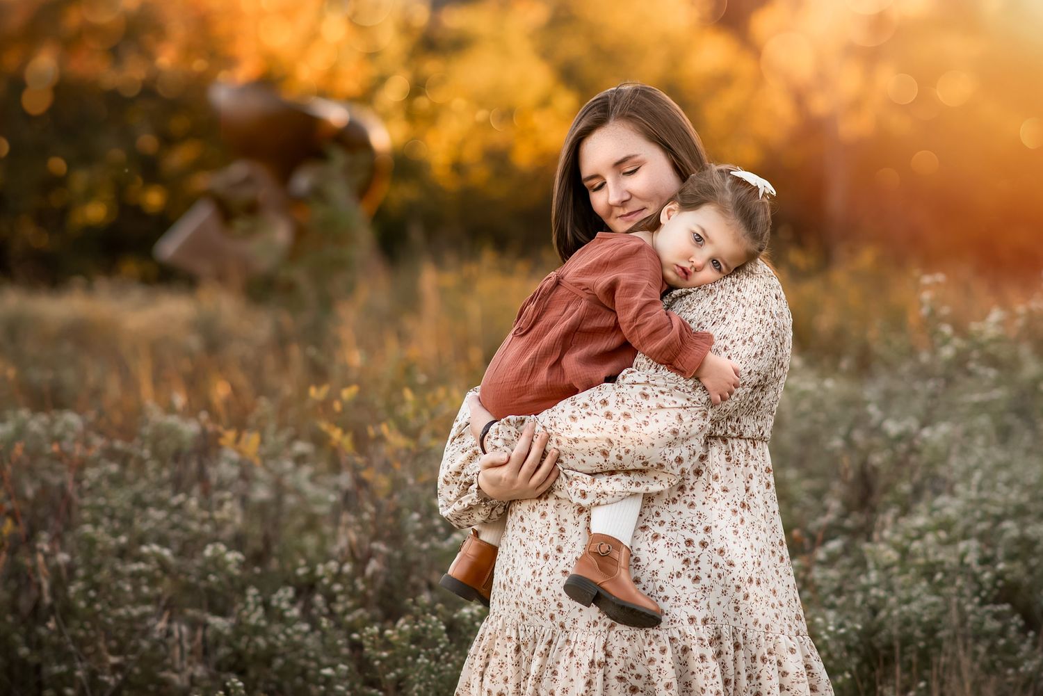 Mommy and me photo session in Raleigh, NC. Fine art portrait photography.