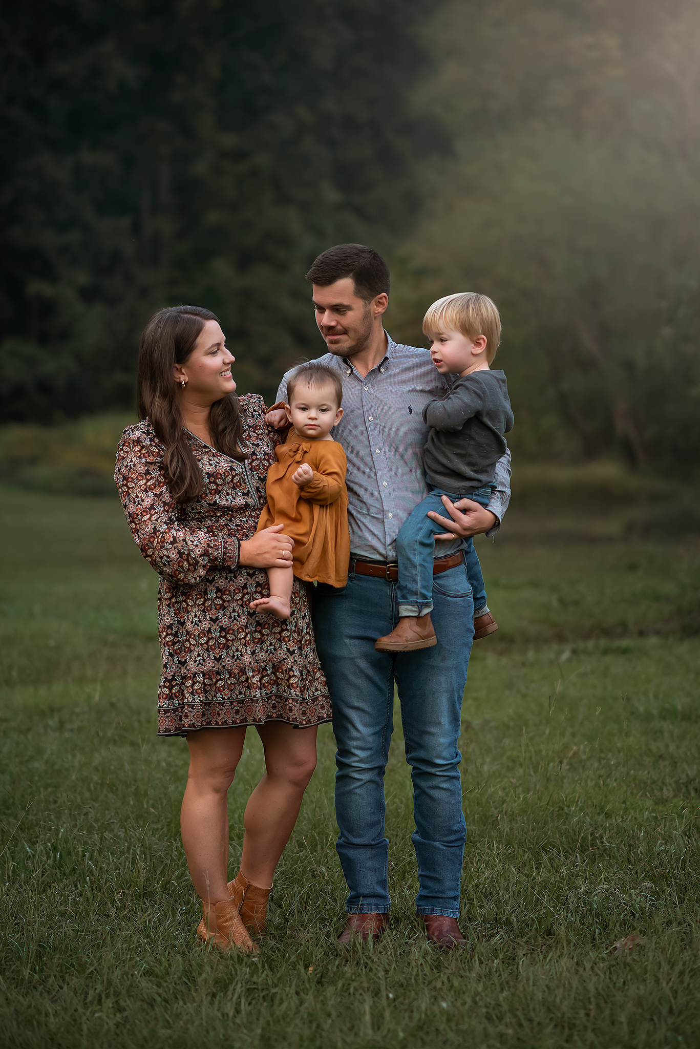 Family session in Raleigh, NC
