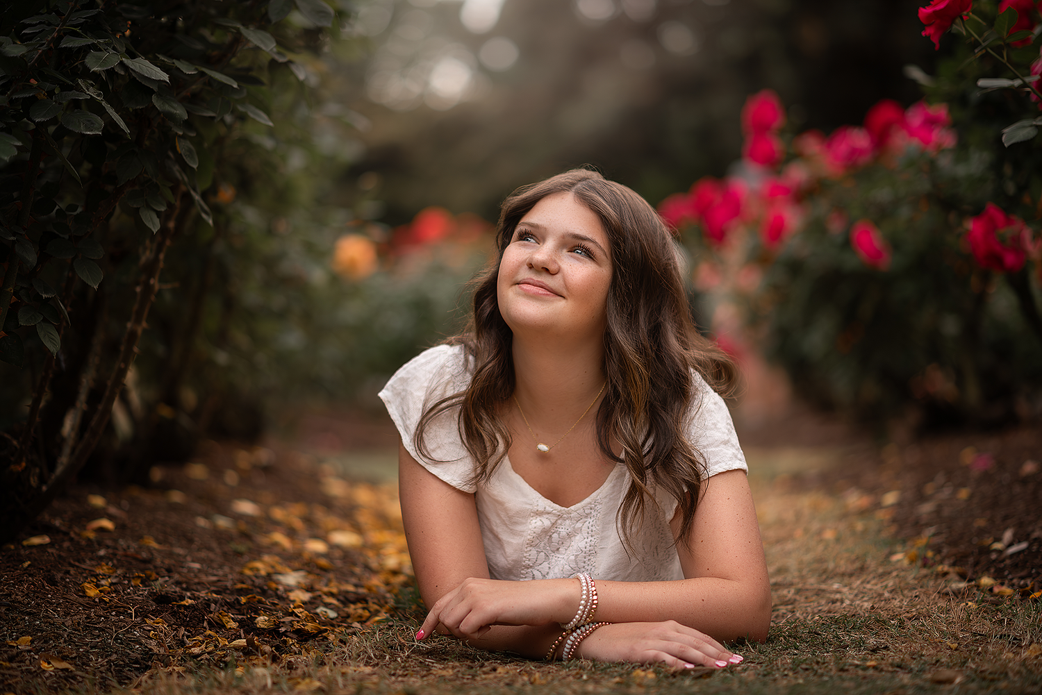 Senior session in Raleigh, NC