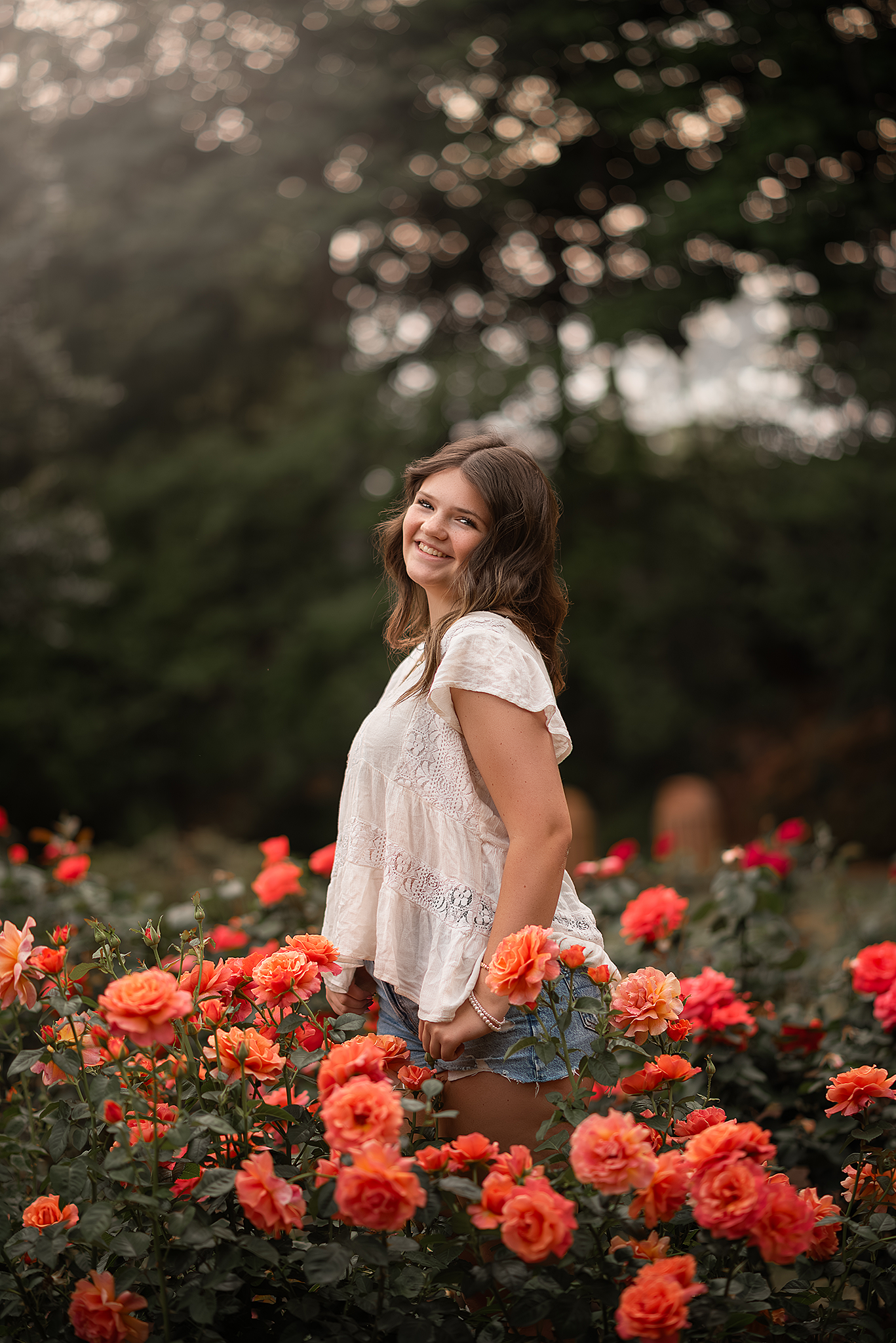 Senior session in Raleigh, NC