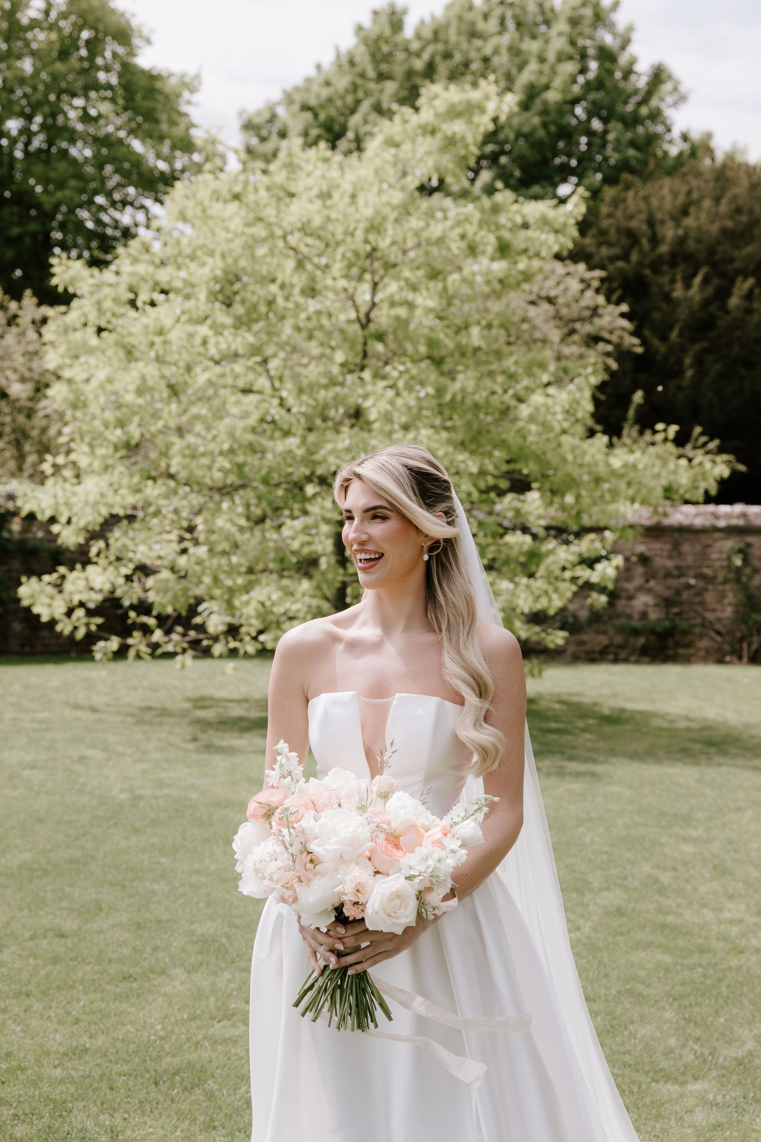Bride and Groom at Hinton St Mary, Dorset.