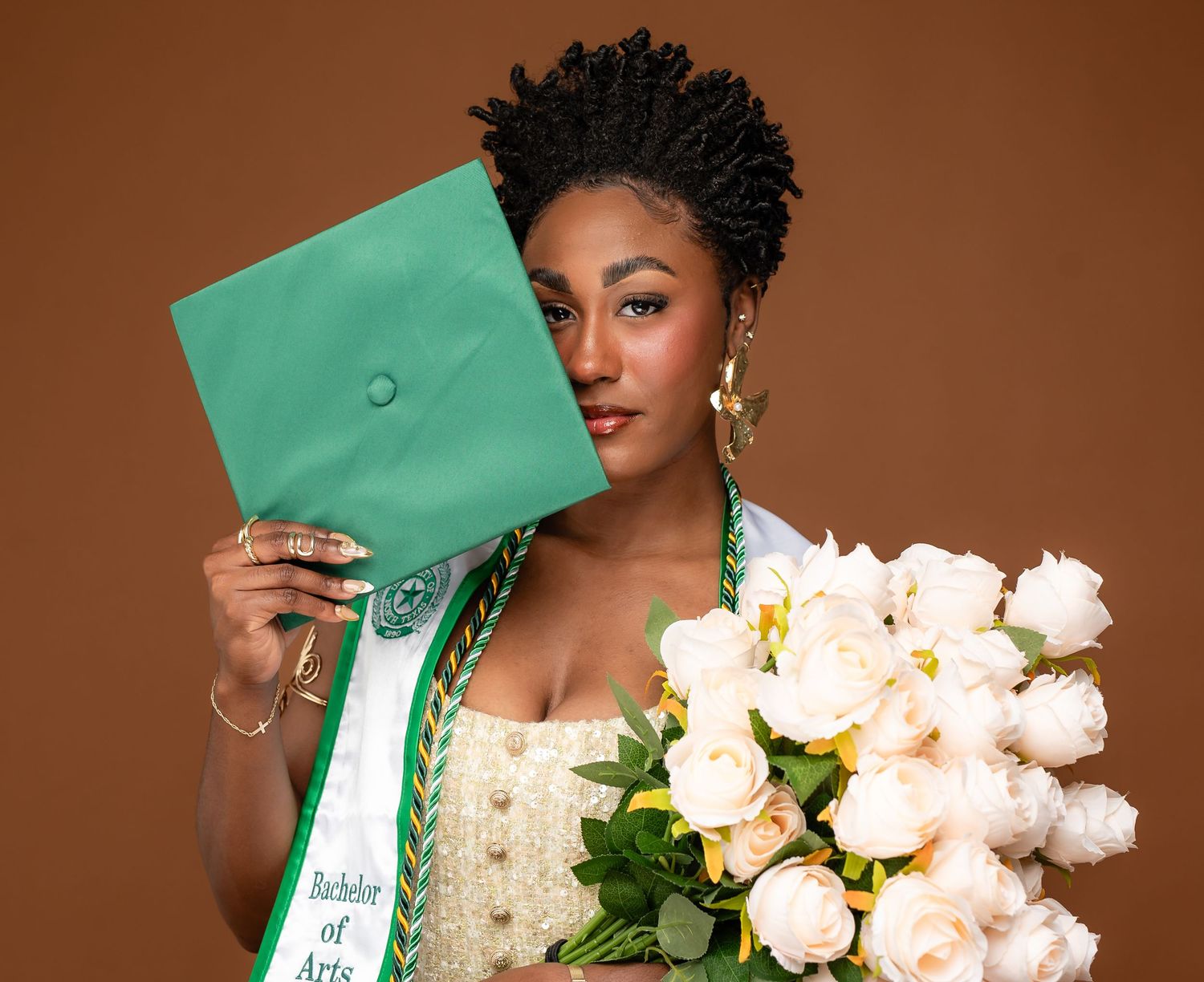 UNT graduate senior studio session