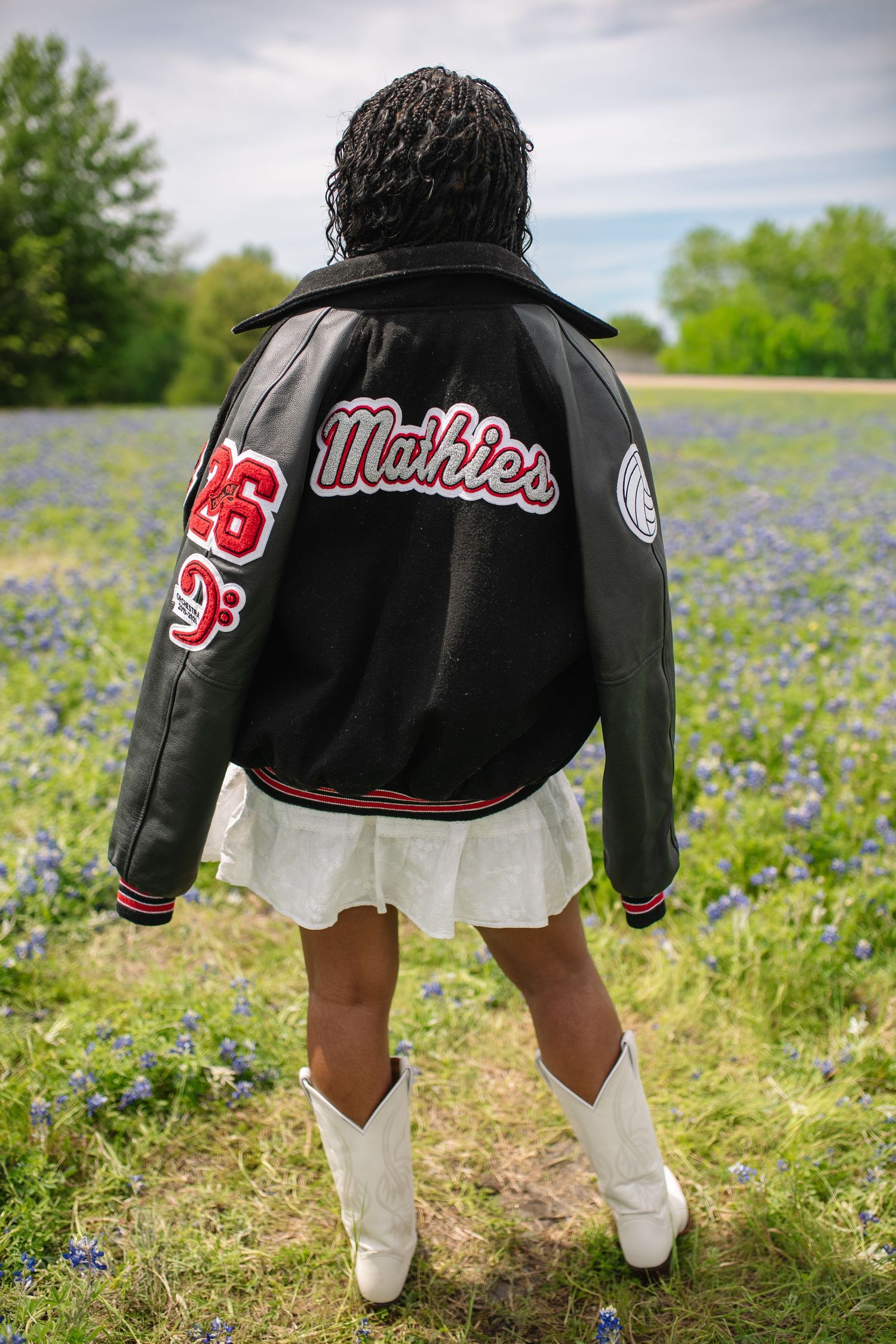 Letterman Jacket Senior Pics