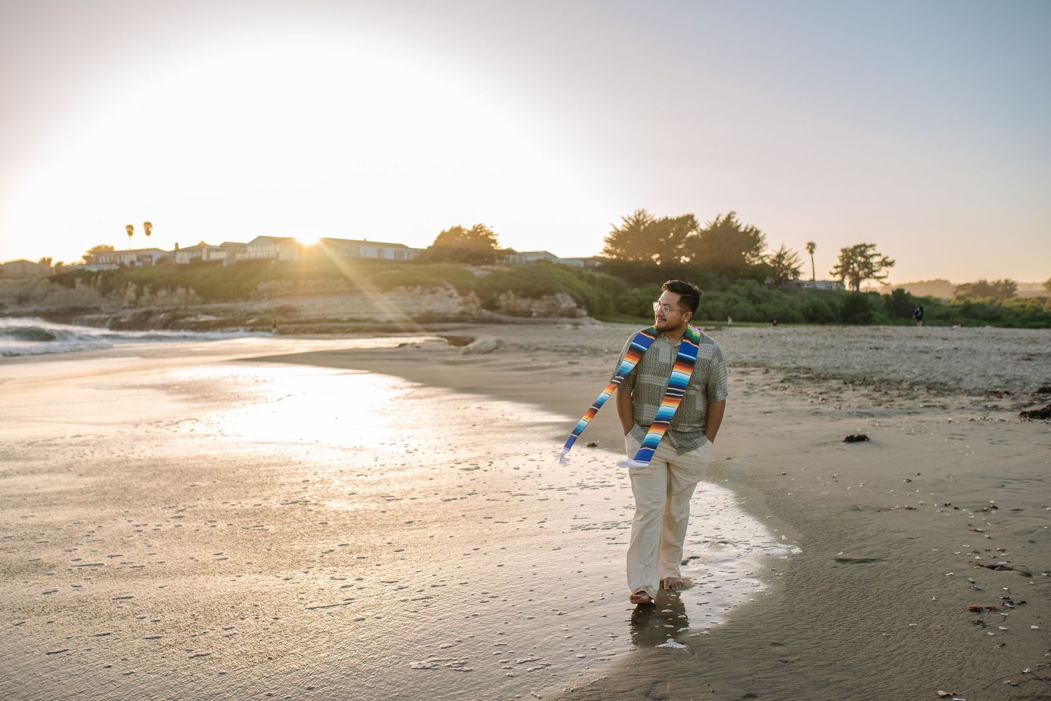 Beach senior photography