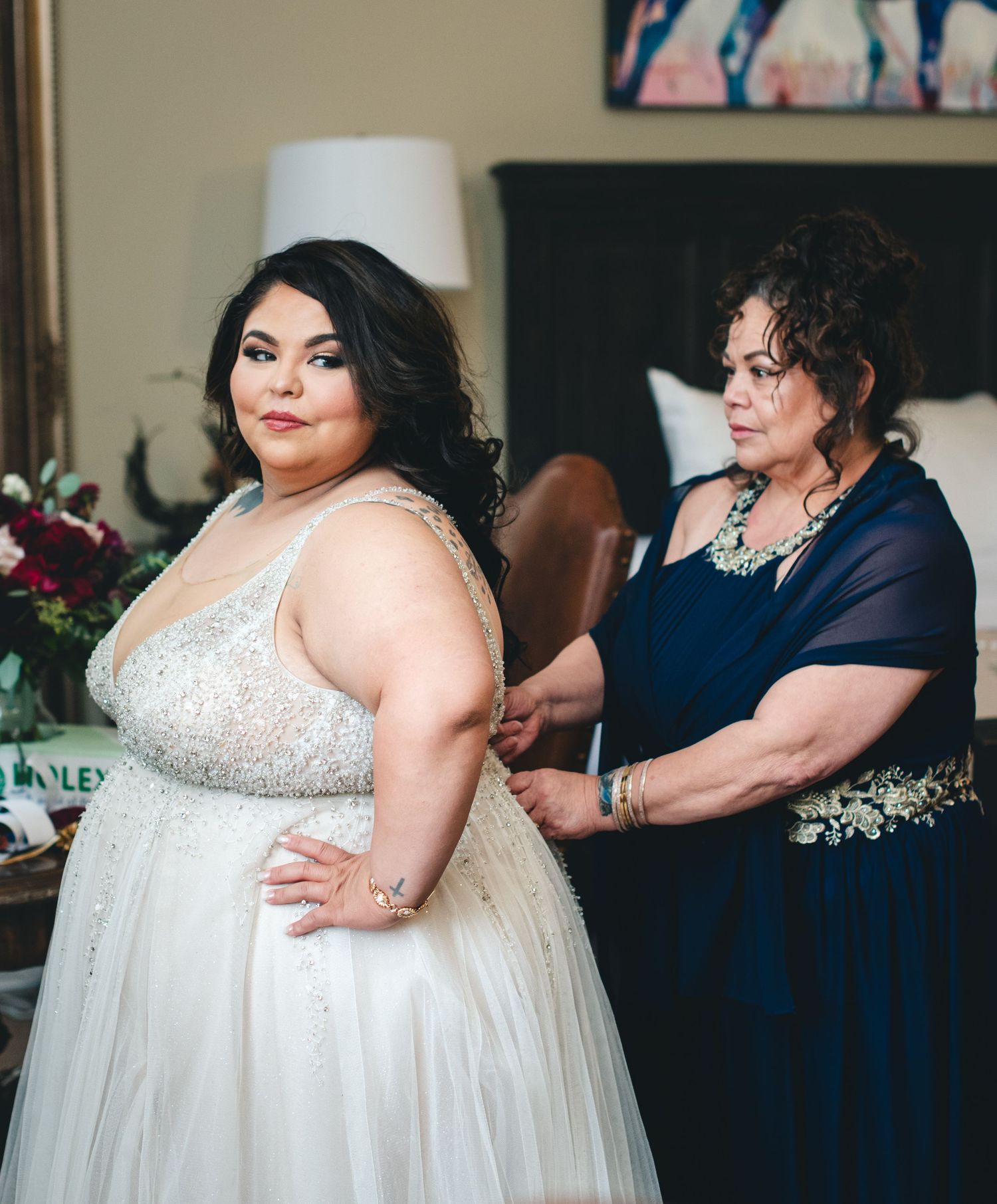 Getting ready with me Bridal Portraits