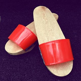 Traditional Wooden Clogs or Terompah