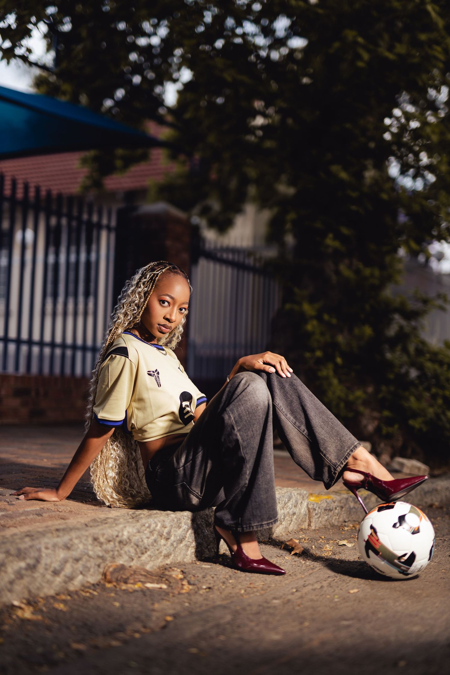 Fashion photoshoot in Polokwane.