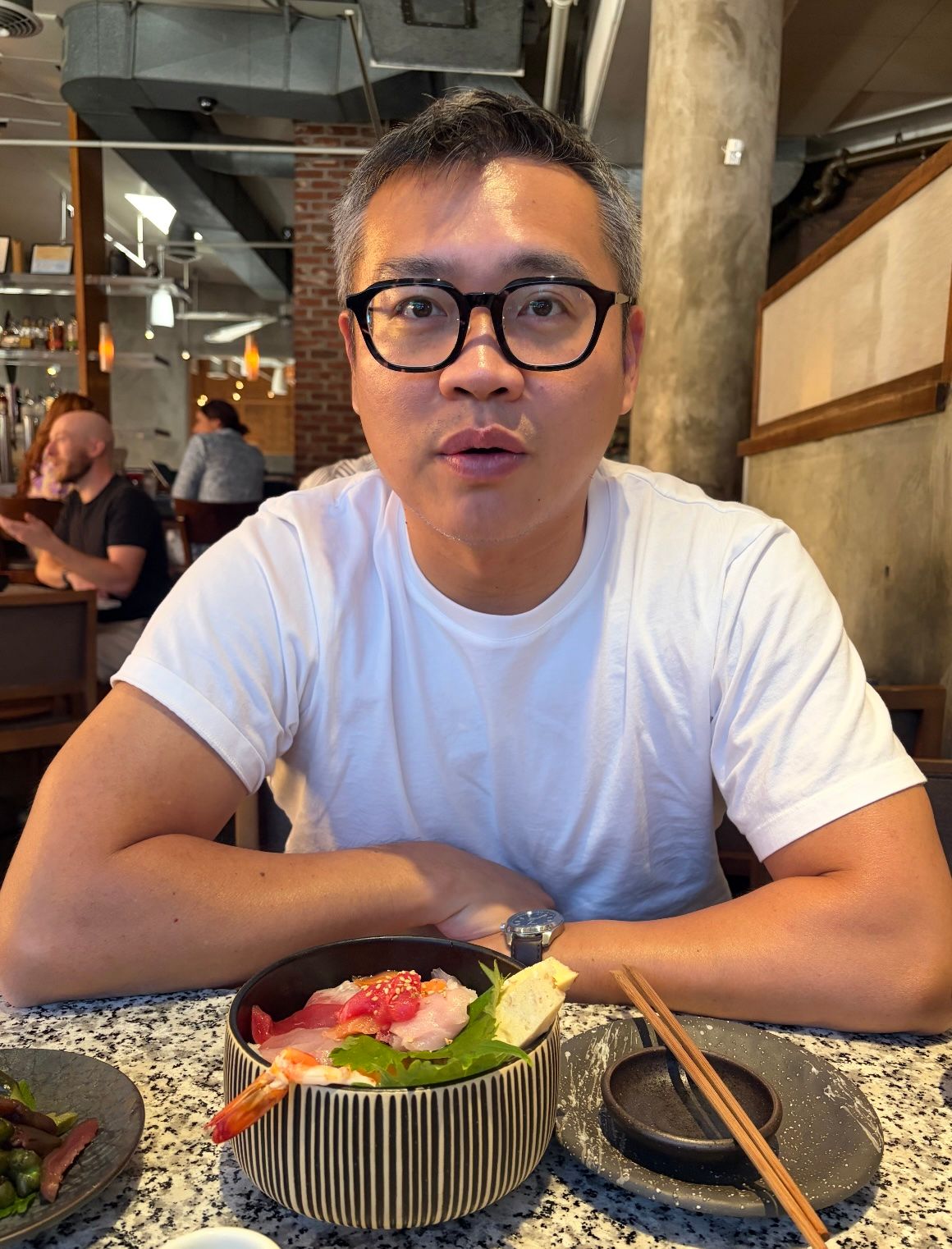 Sushi lunch.