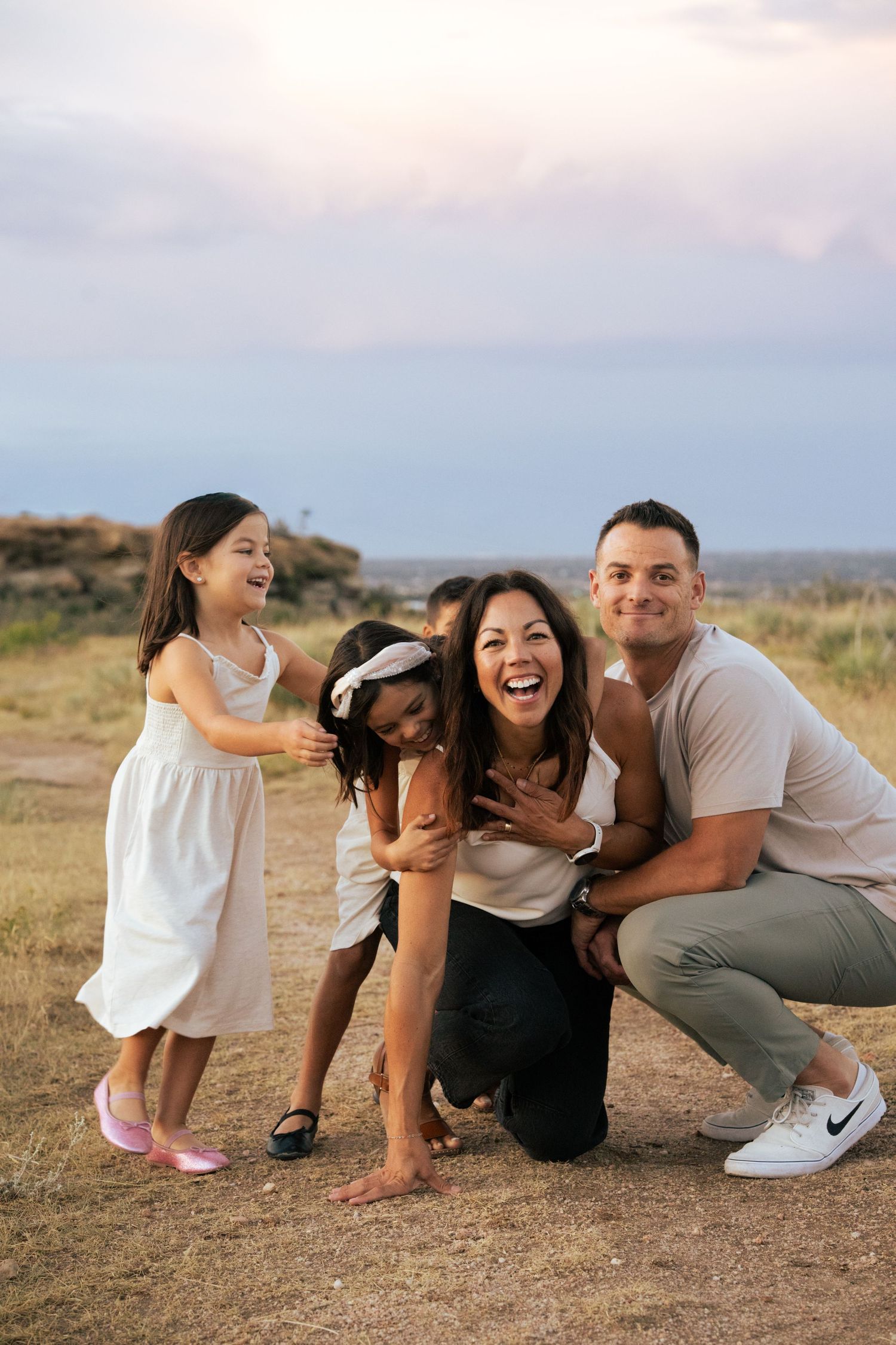 Surprise mom and dad.