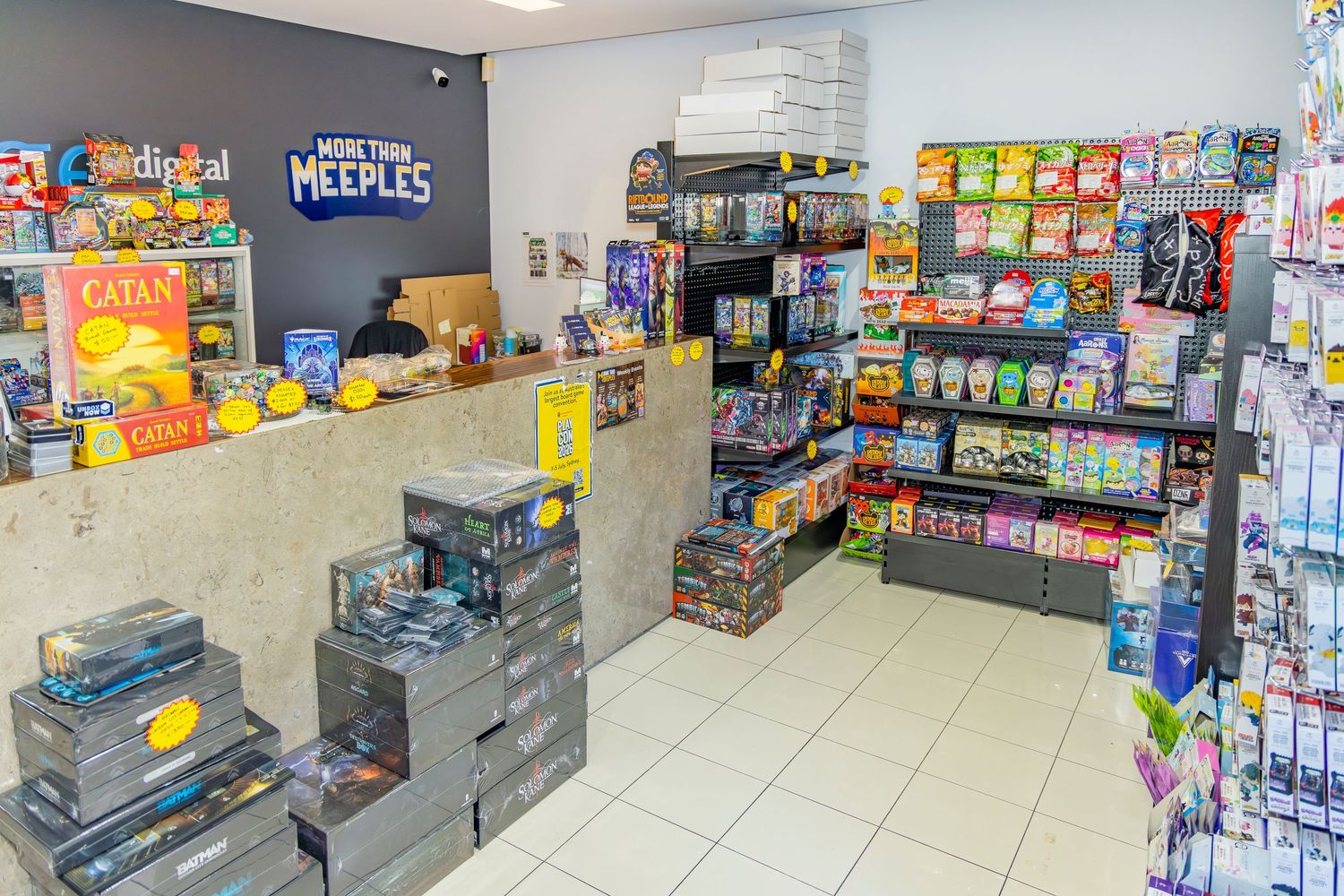 More for Meeples foya