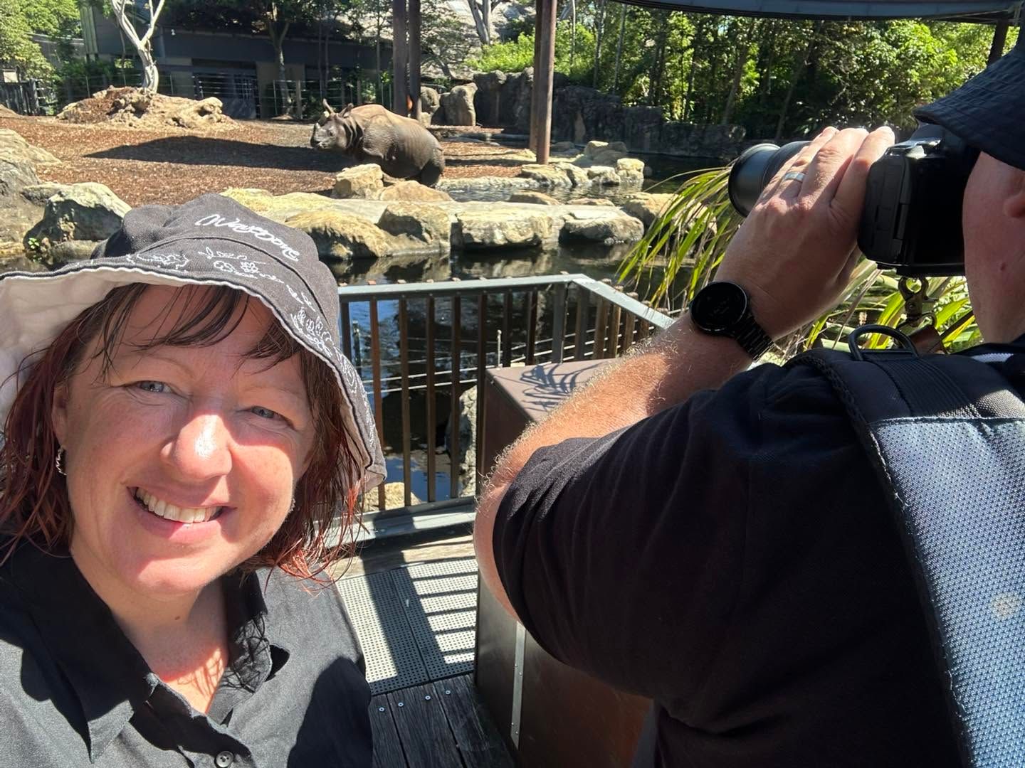 Mareeta and I at Taronga Zoo