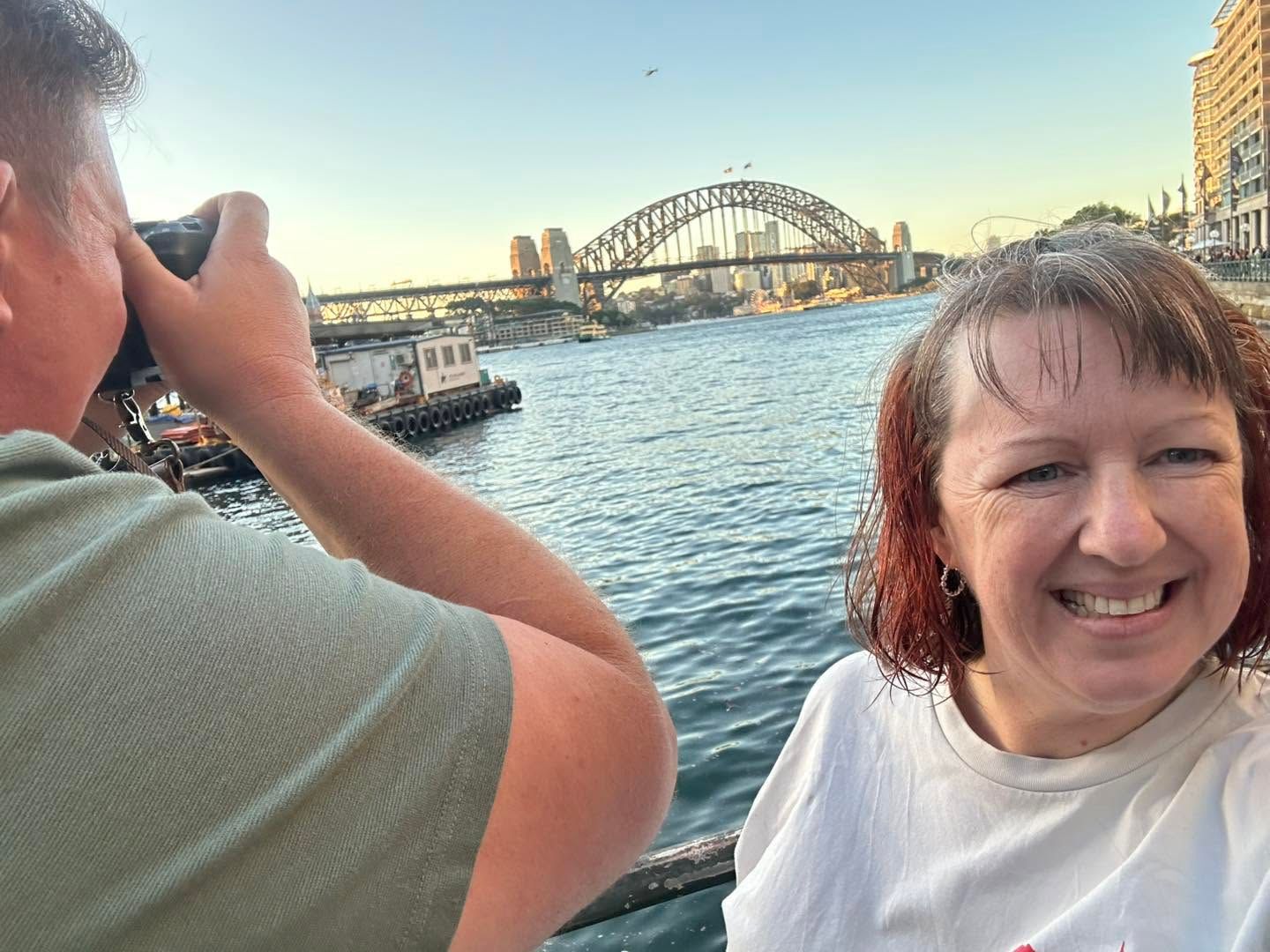 Mareeta and I Sydney Harbour