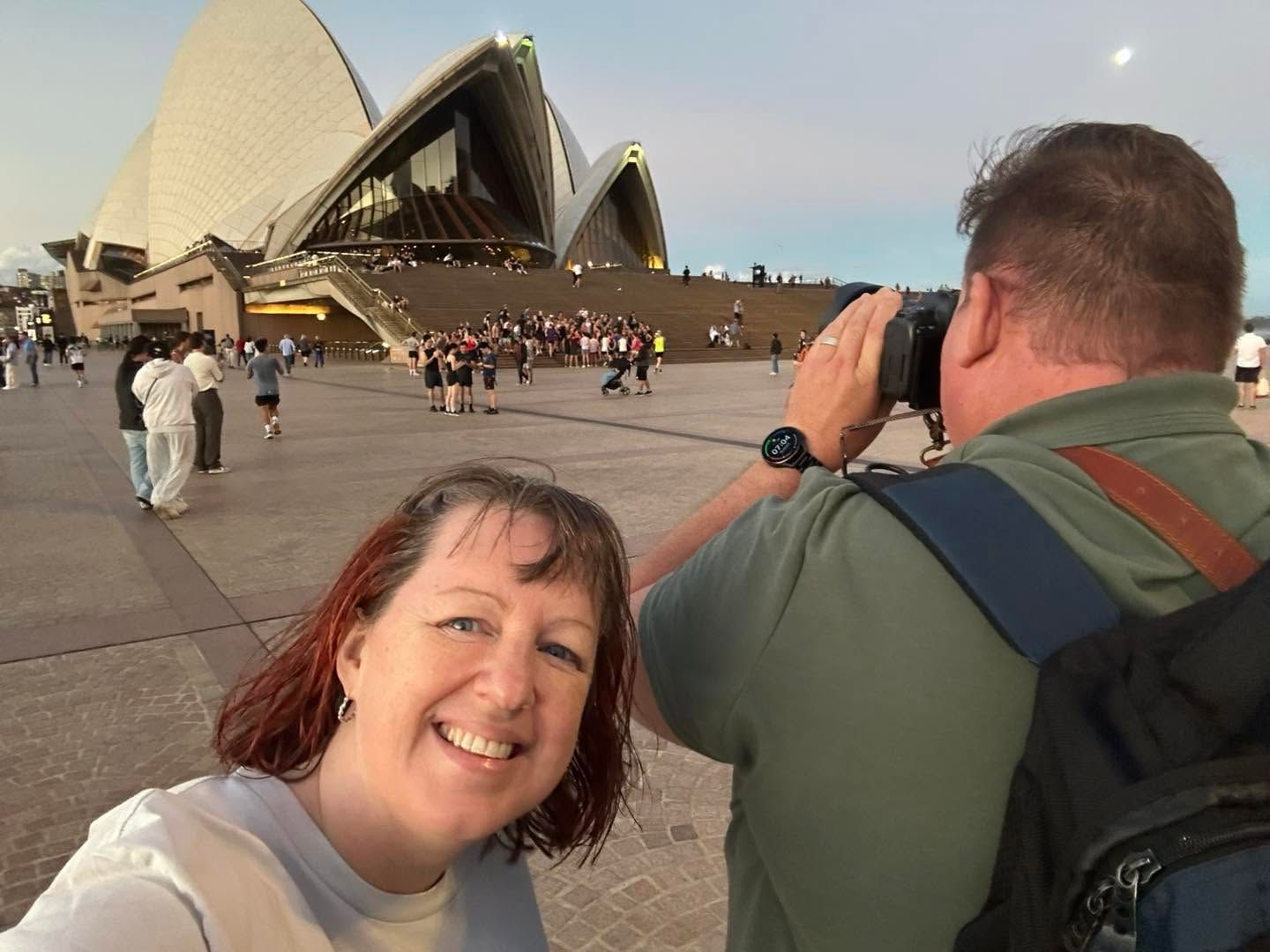 Mareeta and I at Sydney opera House