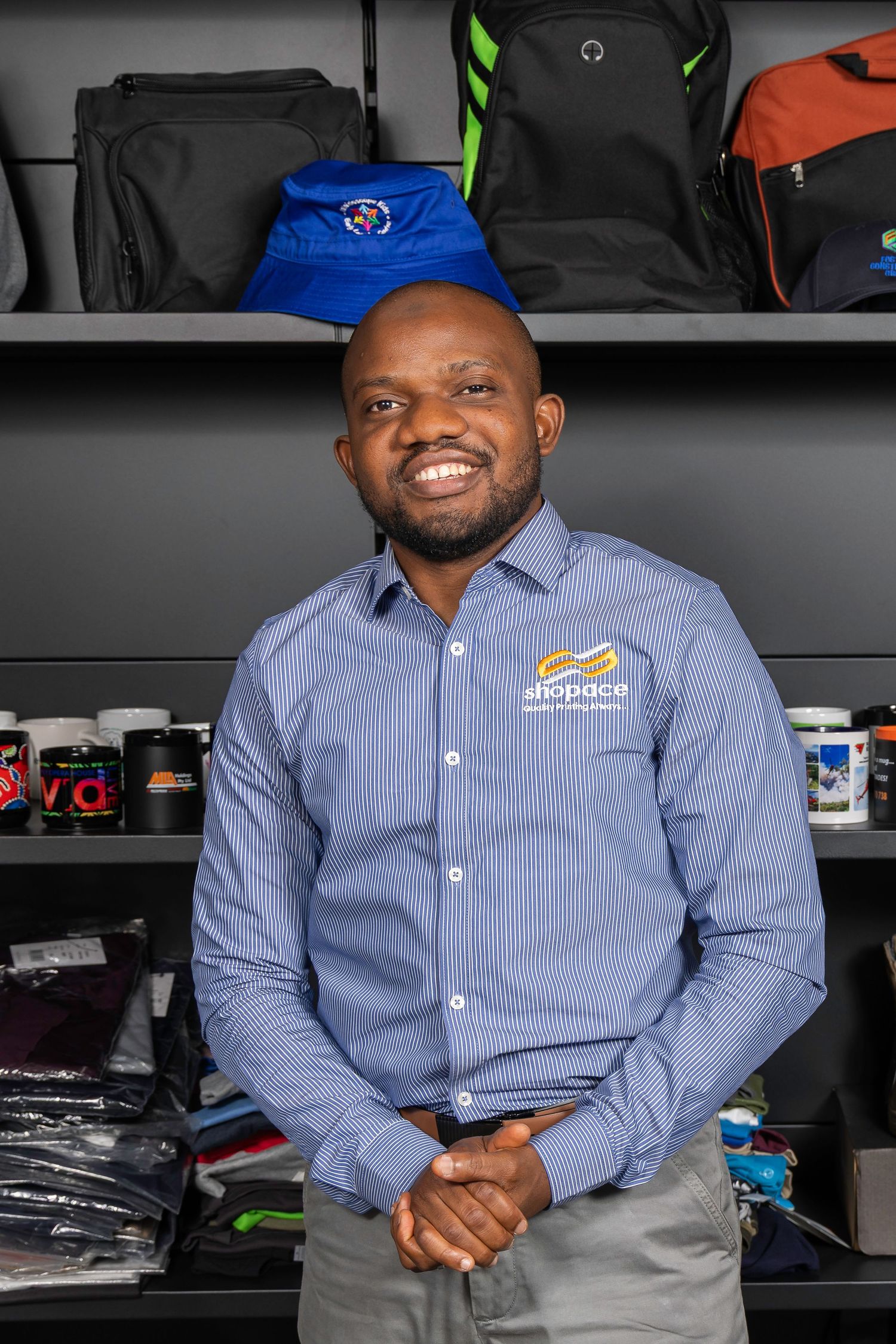 The owner of Shapace at Redbank is Abdul Yusuf. We captured this image in his showroom with speedlights and reflective umbrellas