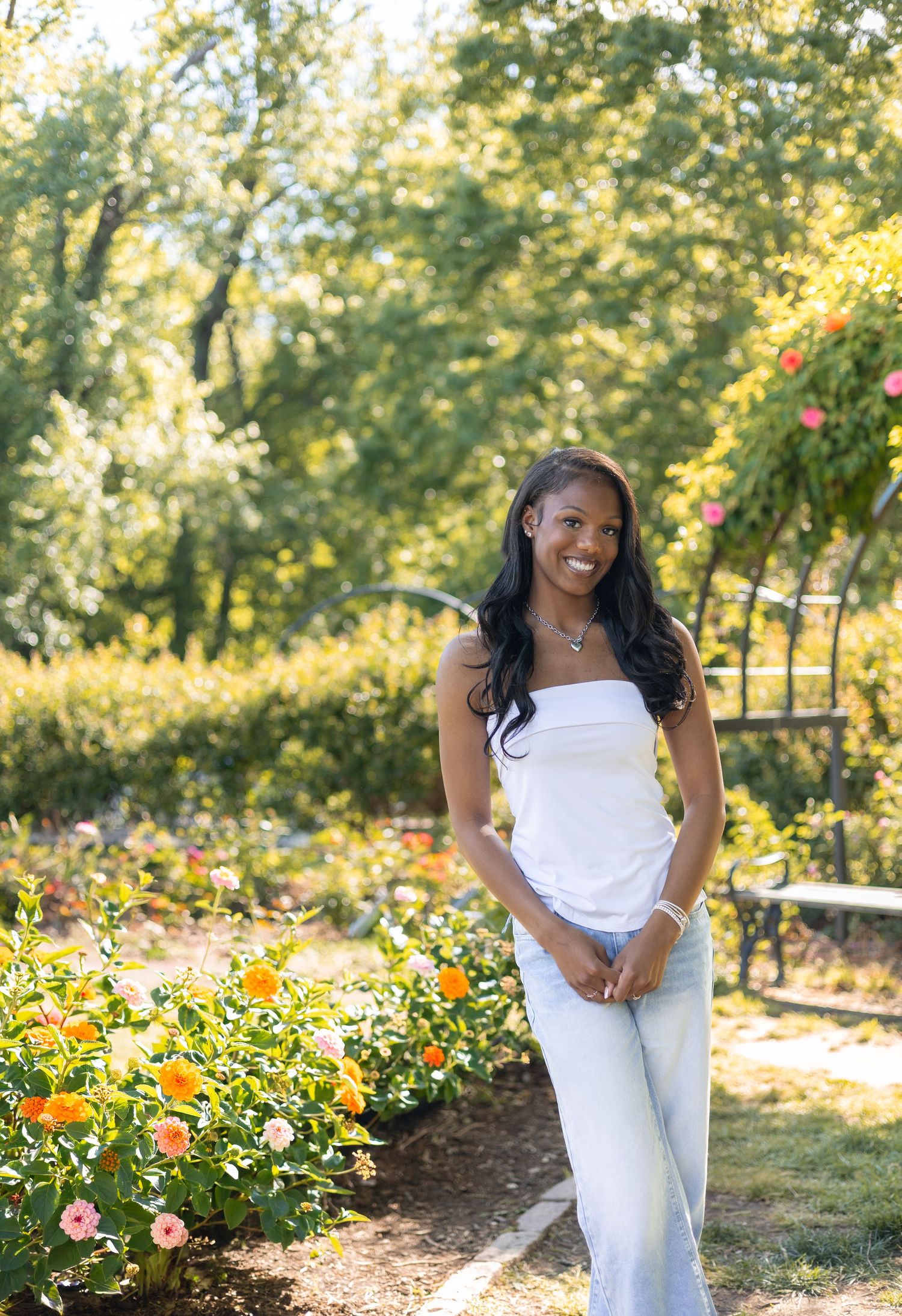 girl senior session photos