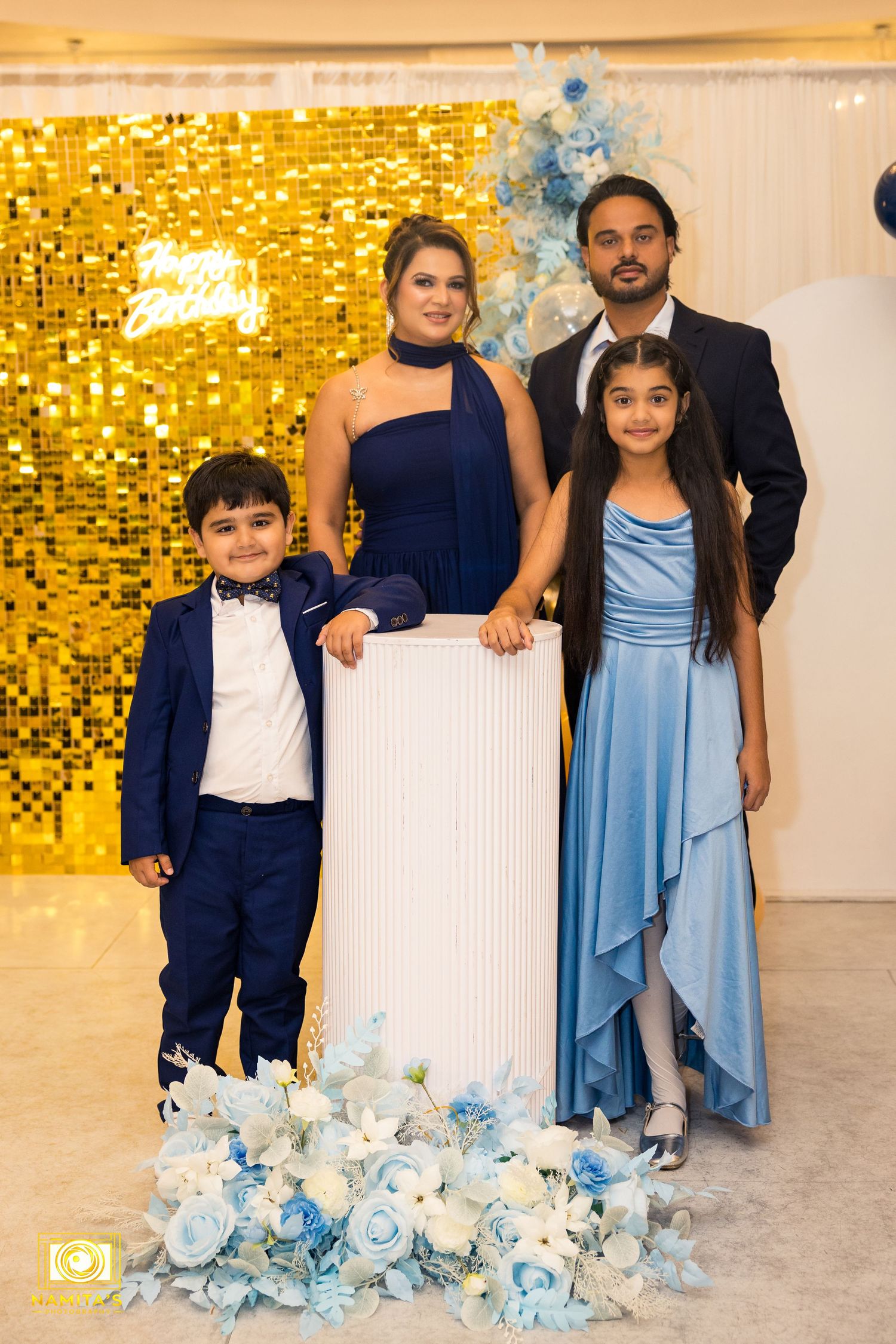 Family laughing together during relaxed lifestyle photography session