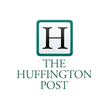 The Huffington Post media company logo featuring H in green square.
