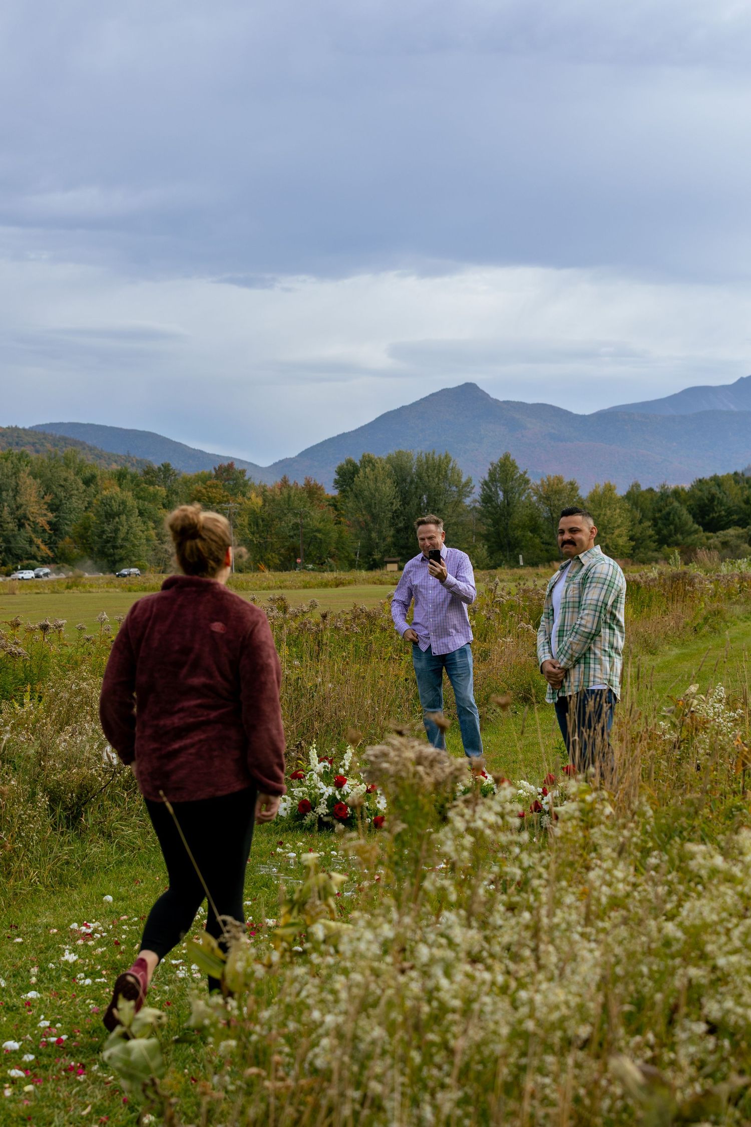 Adirondack Proposal Photographer, Marcy Field, Keene Valley New York, New York Engagement Photographer, Fall Engagement Photos