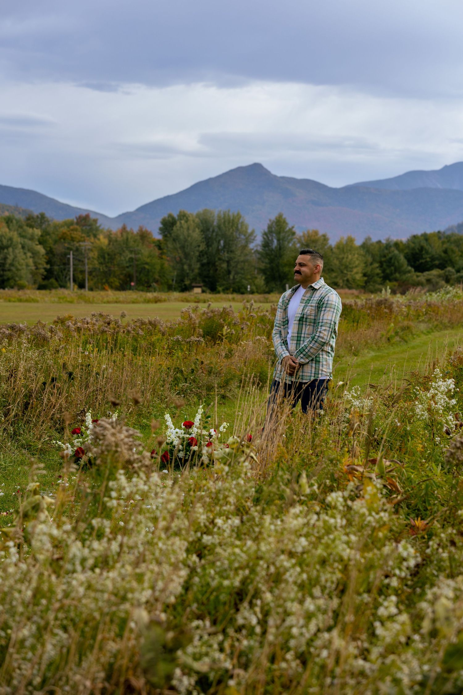 Adirondack Proposal Photographer, Marcy Field, Keene Valley New York, New York Engagement Photographer, Fall Engagement Photos