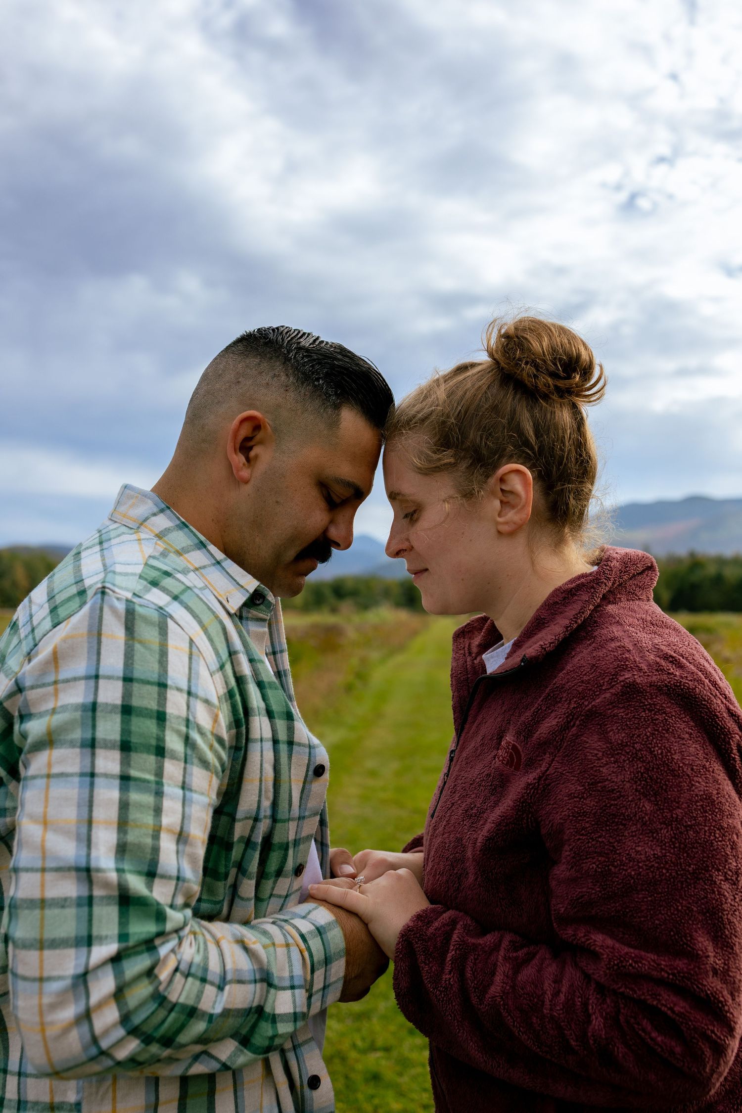 Adirondack Proposal Photographer, Marcy Field, Keene Valley New York, New York Engagement Photographer, Fall Engagement Photos