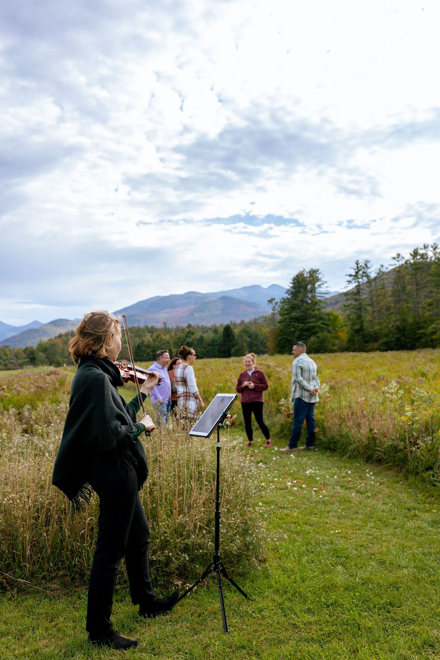 Adirondack Proposal Photographer, Marcy Field, Keene Valley New York, New York Engagement Photographer, Fall Engagement Photos